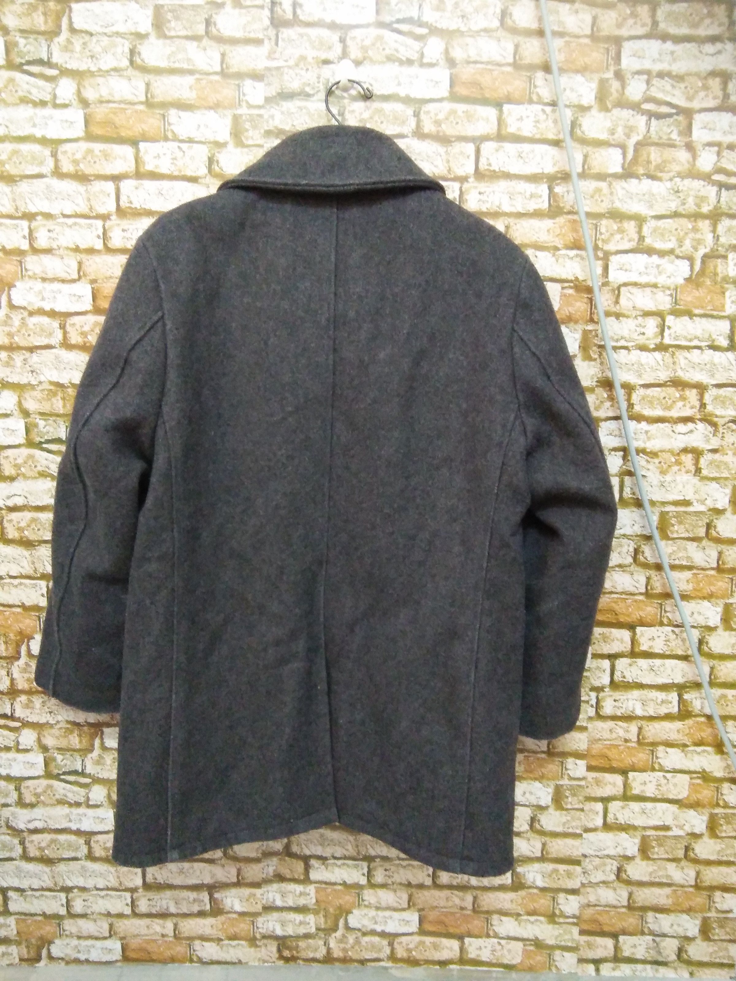 Schott SCHOTT NYC PEA JACKET DECK USN NAVY (A275) Size US M / EU 48-50 / 2 - 2 Thumbnail