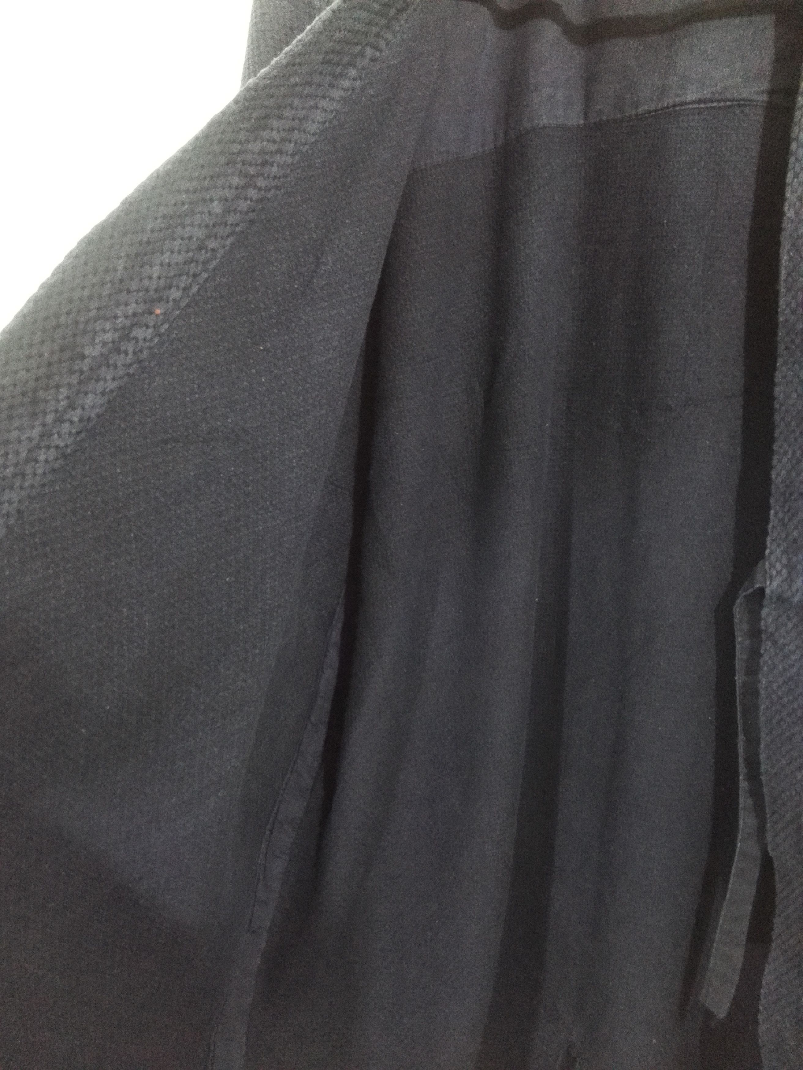 Indigo Vintage Cotton Indigo Japanese Noragi Sashiko Jacket 12 Size US M / EU 48-50 / 2 - 9 Thumbnail