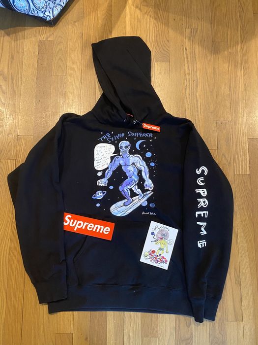 supreme daniel johnston hooded sweatshirt