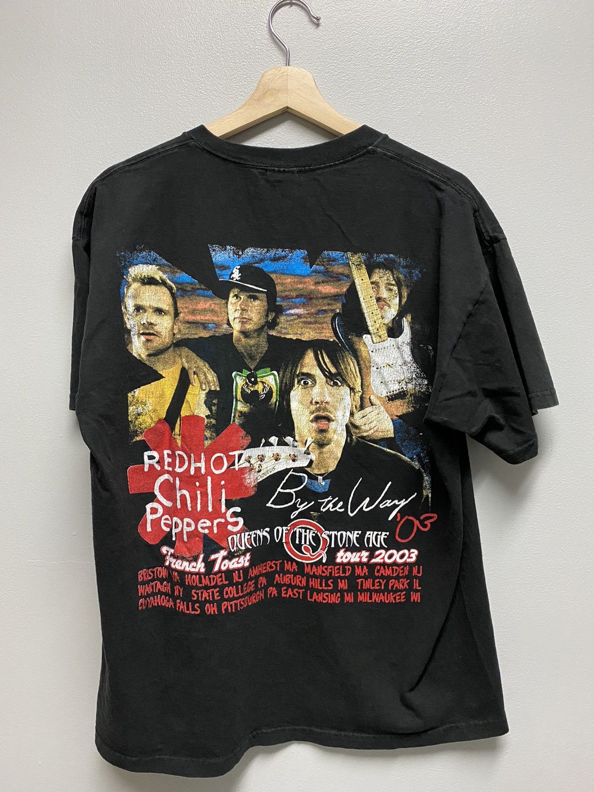 Vintage 2003 Red Hot Chili Peppers By The Way T-Shirt | Grailed