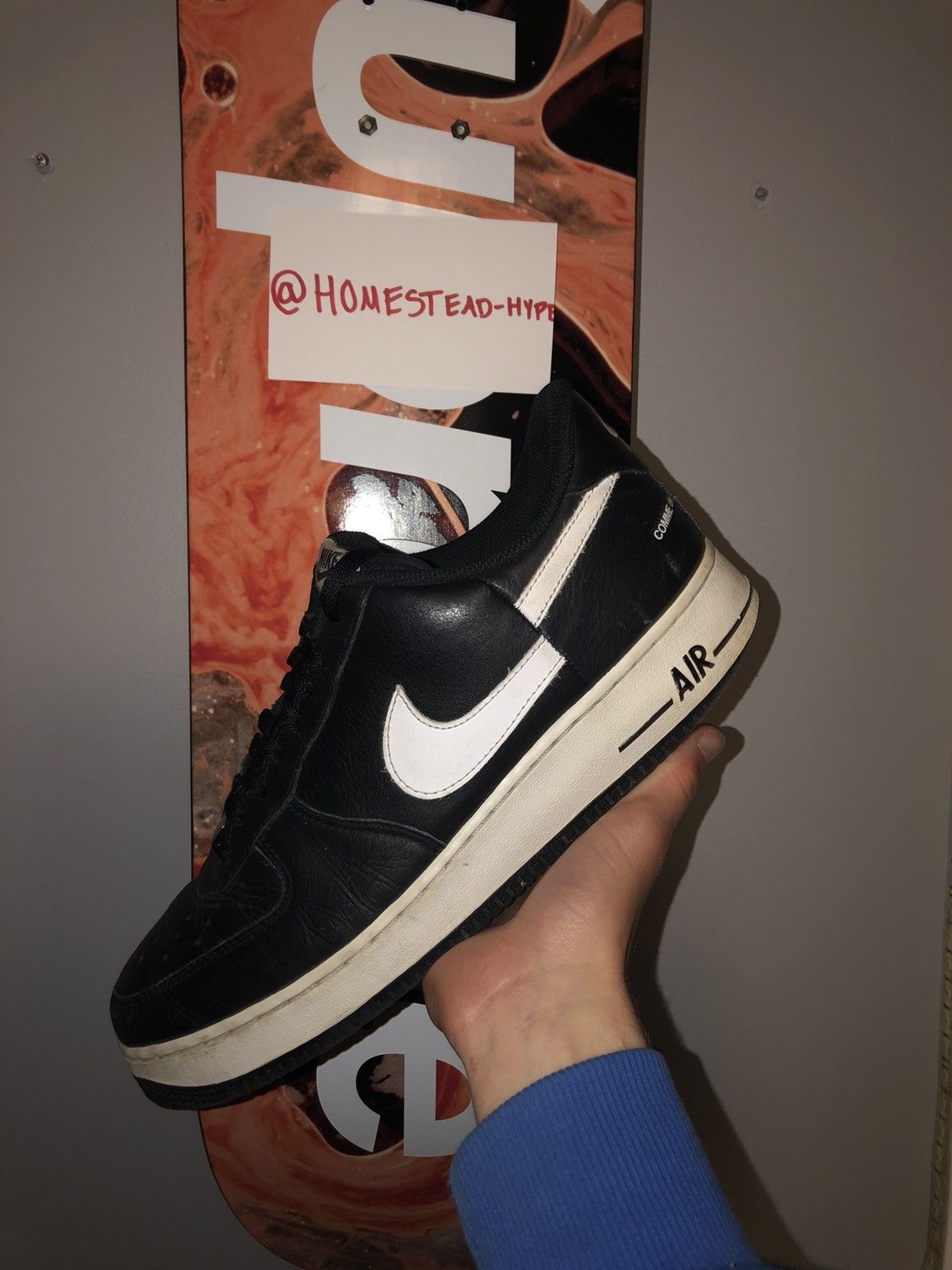 Comme des Garcons Nike x Supreme x Comme does Garçons Air Force 1 Low Size US 11 / EU 44 - 1 Thumbnail