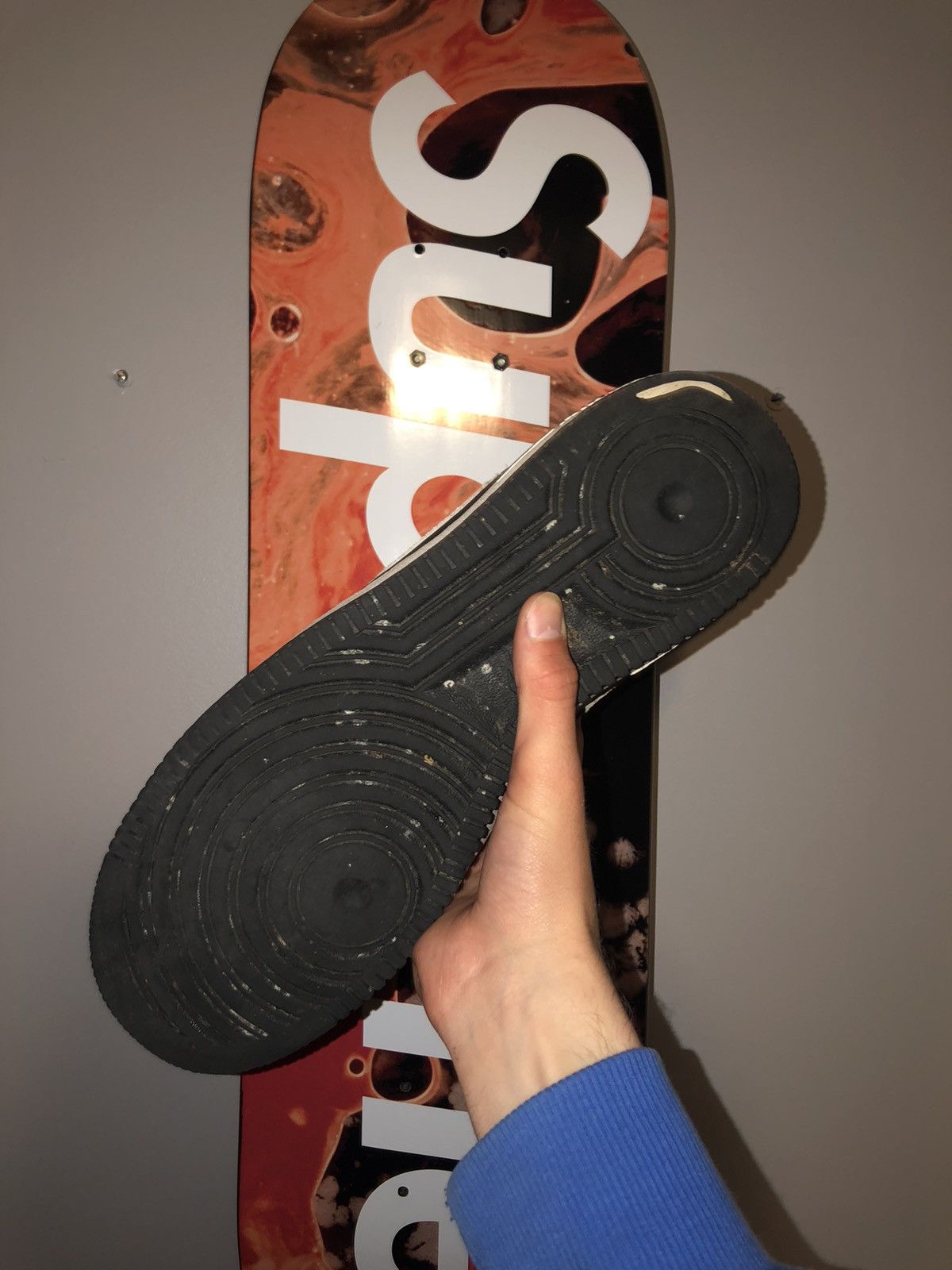 Comme des Garcons Nike x Supreme x Comme does Garçons Air Force 1 Low Size US 11 / EU 44 - 4 Thumbnail