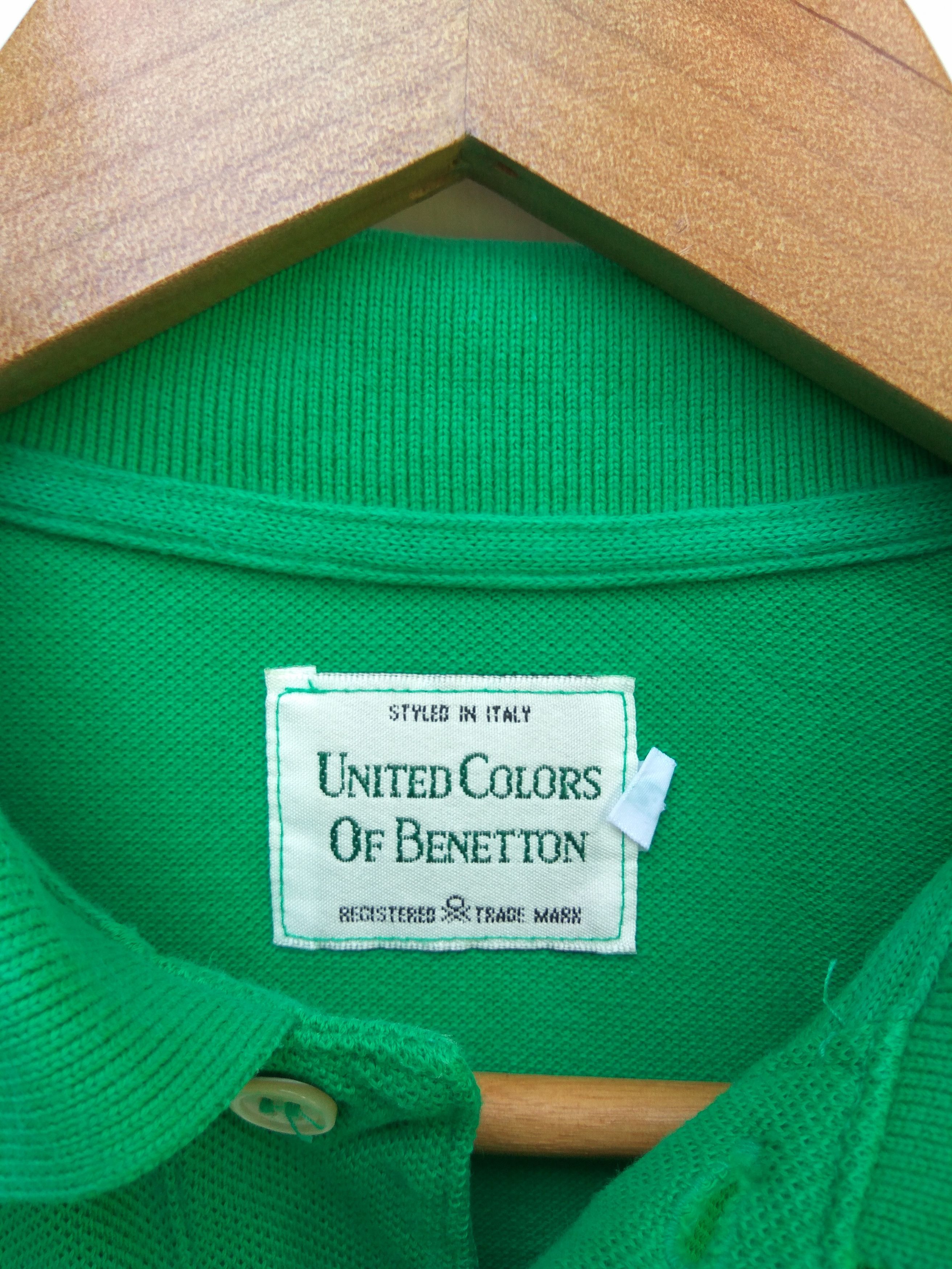 Benetton × United Colors Of Benetton United Colors of Benetton Tshirt polo Embroidery Size US M / EU 48-50 / 2 - 4 Thumbnail