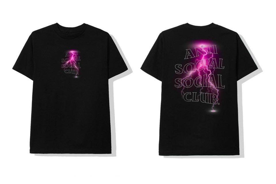 【即発】ANTI SOCIAL SOCIAL CLUB Save Your Tears ロゴ Tシャツ Anti Social Social Club Save Your Tears Short Sleeve Tee