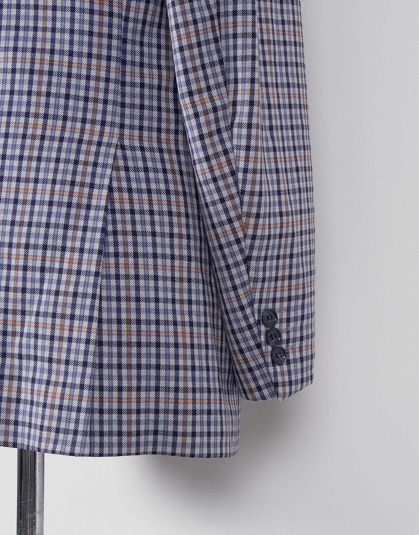 Burberry × Burberry Prorsum Burberry Prorsum Checked Wool Blazer Jacket (US42) Size 42R - 6 Thumbnail