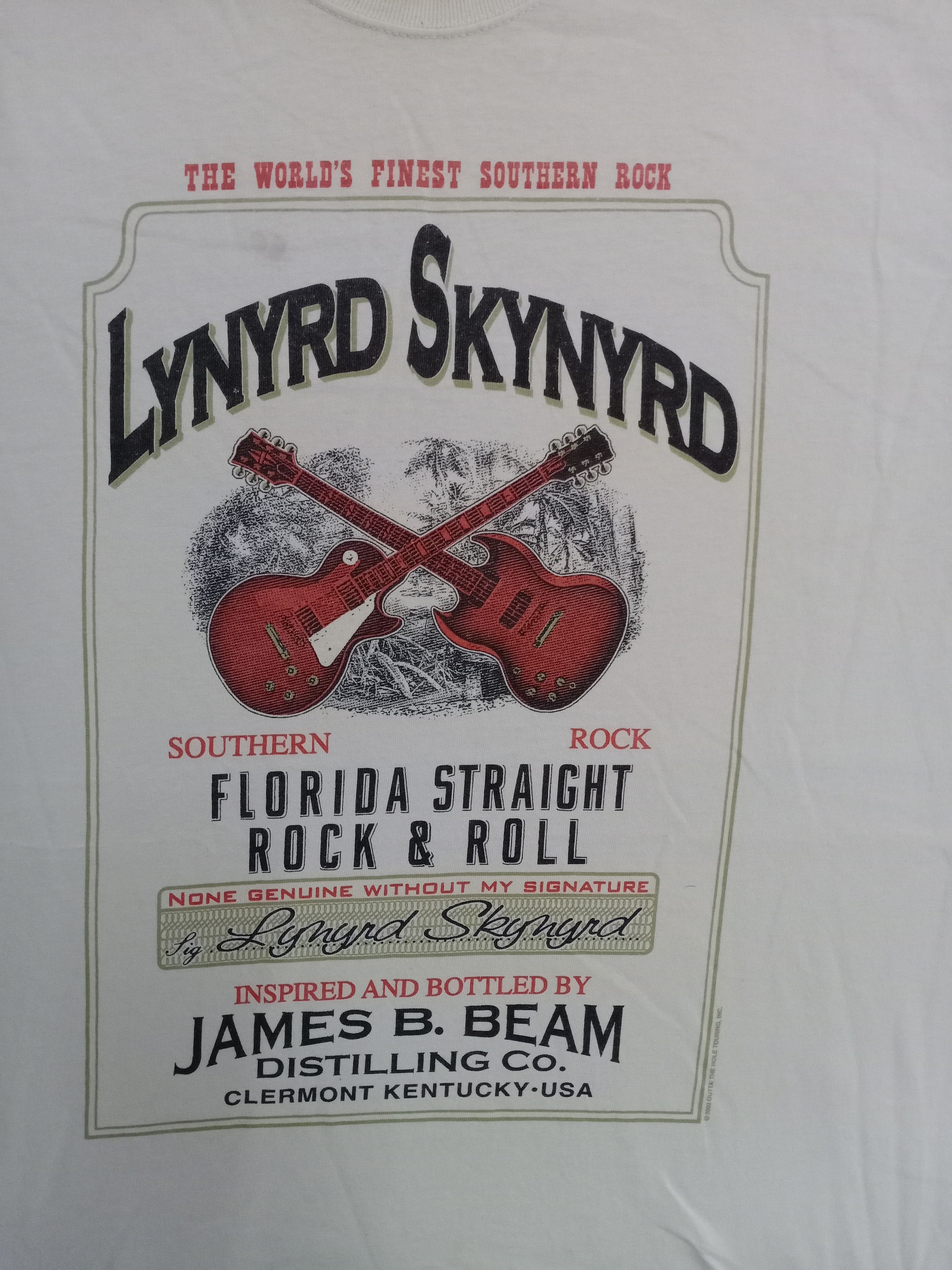 Band Tees × Vintage Rare LYNYARD SKYNYARD Band Rock Tshirt Size US XL / EU 56 / 4 - 4 Thumbnail