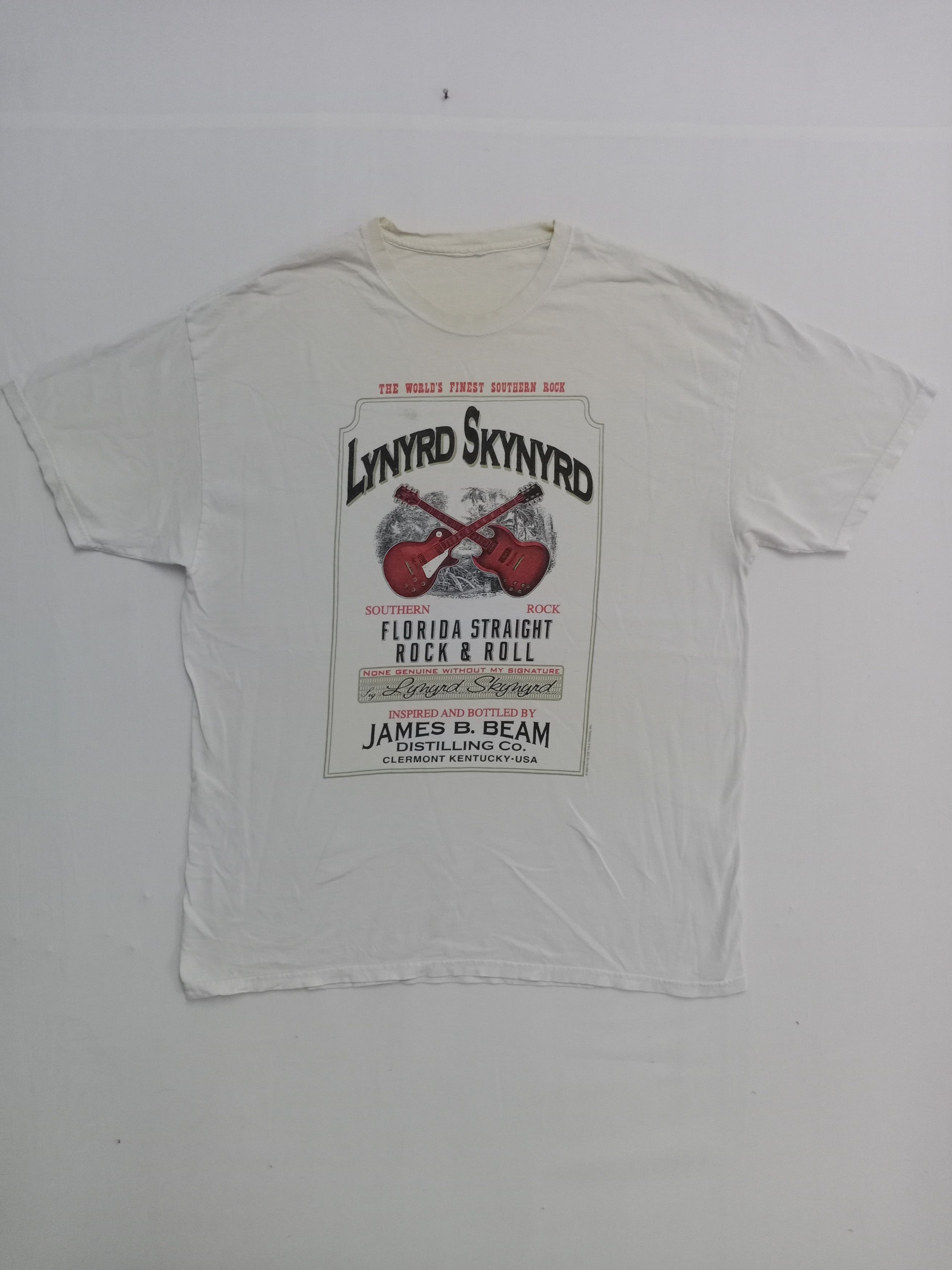 Band Tees × Vintage Rare LYNYARD SKYNYARD Band Rock Tshirt Size US XL / EU 56 / 4 - 1 Thumbnail