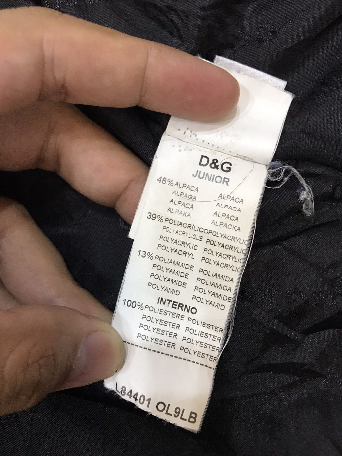 Dolce & Gabbana DOLCE & GABBANA D&G JUNIOR FLEECE JACKET ZIPPER Size US XS / EU 42 / 0 - 12 Thumbnail