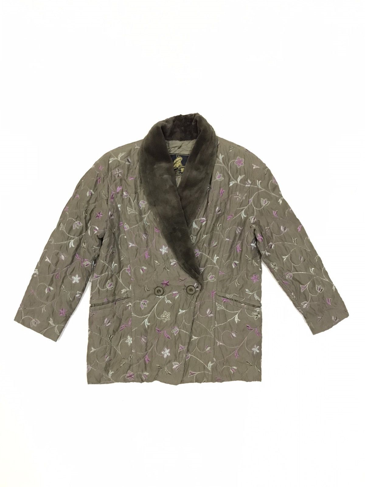 Japanese Brand JUNKO YAMAMOTO KIMONO STYLE JACKET Size US M / EU 48-50 / 2 - 1 Thumbnail