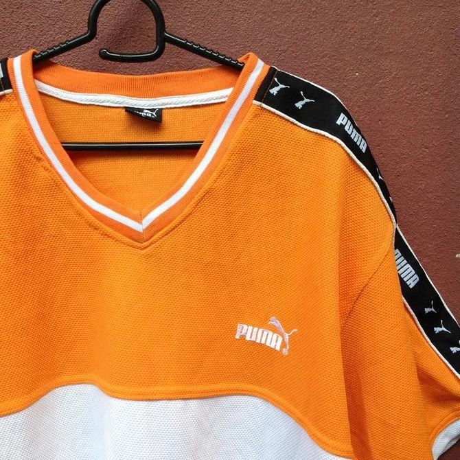 Puma 🔥 PUMA BIG LOGO JERSEY HIP HOP Size US L / EU 52-54 / 3 - 3 Thumbnail