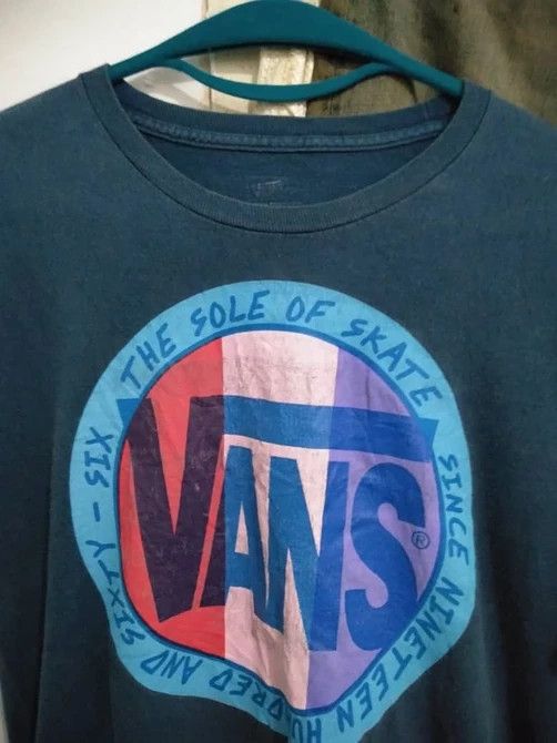 Vans × Vintage 💥VANS THE SOLE OF SKATE TEE Size US L / EU 52-54 / 3 - 1 Thumbnail