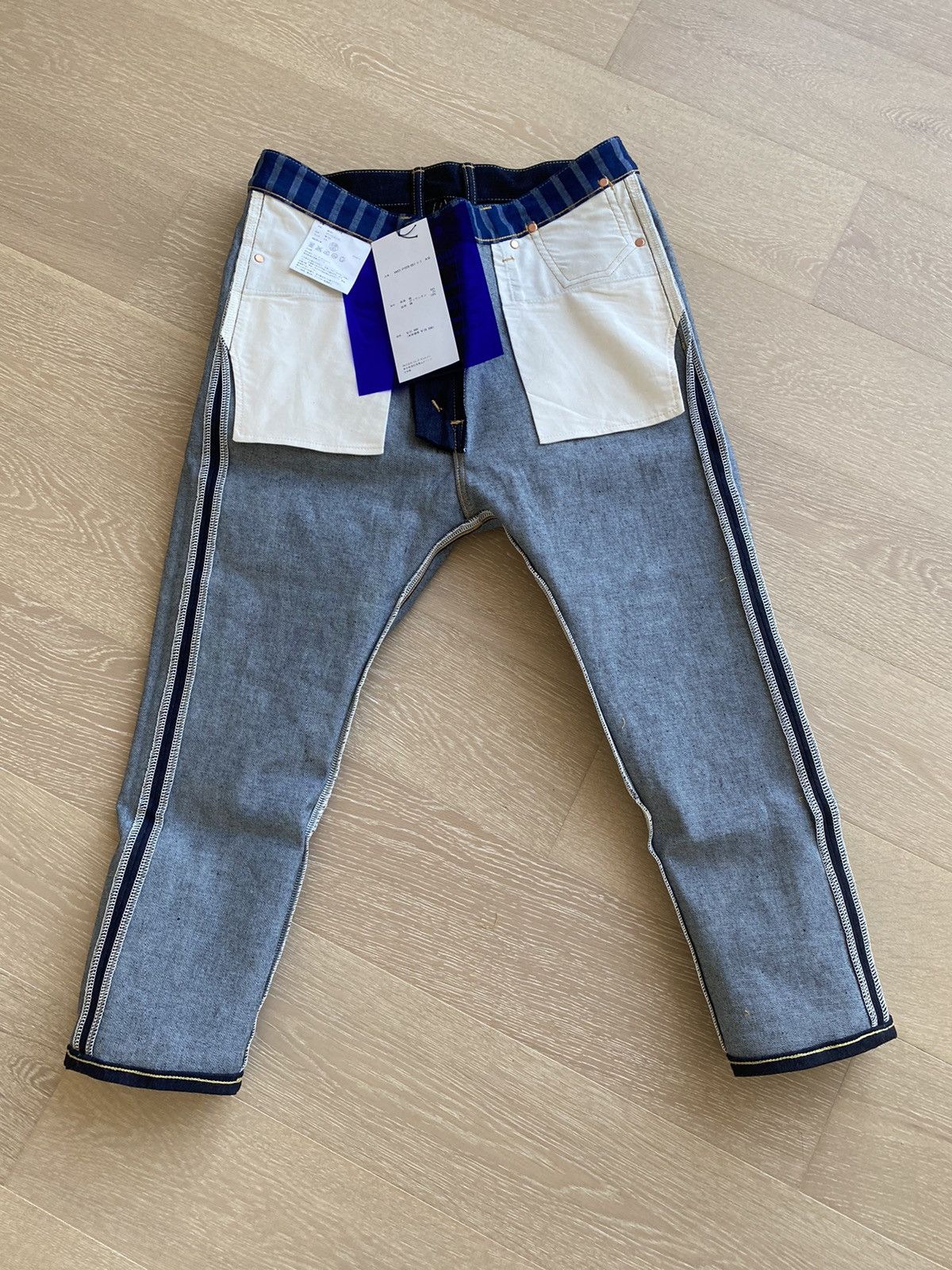 Junya Watanabe JUNYA WATANABE MAN COMME DES GARCONS Cropped Jeans Size US 30 / EU 46 - 14 Thumbnail