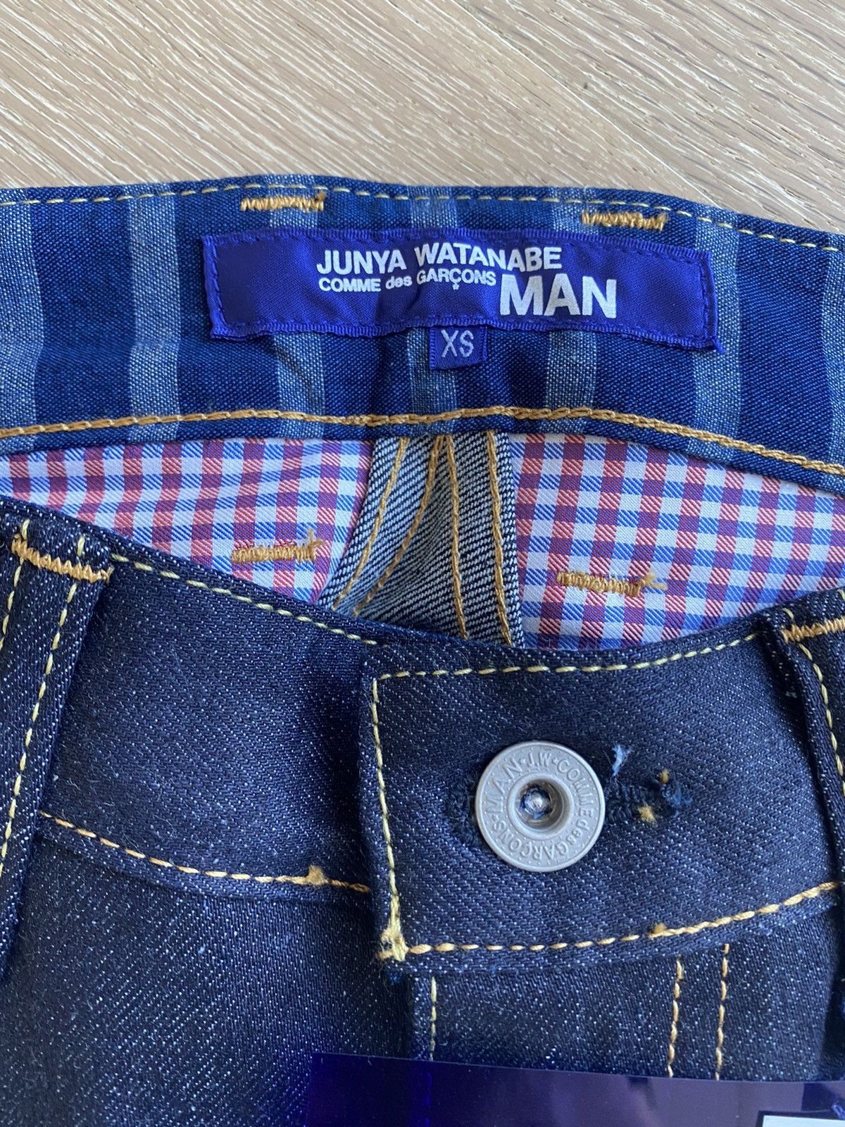 Junya Watanabe JUNYA WATANABE MAN COMME DES GARCONS Cropped Jeans Size US 30 / EU 46 - 6 Thumbnail