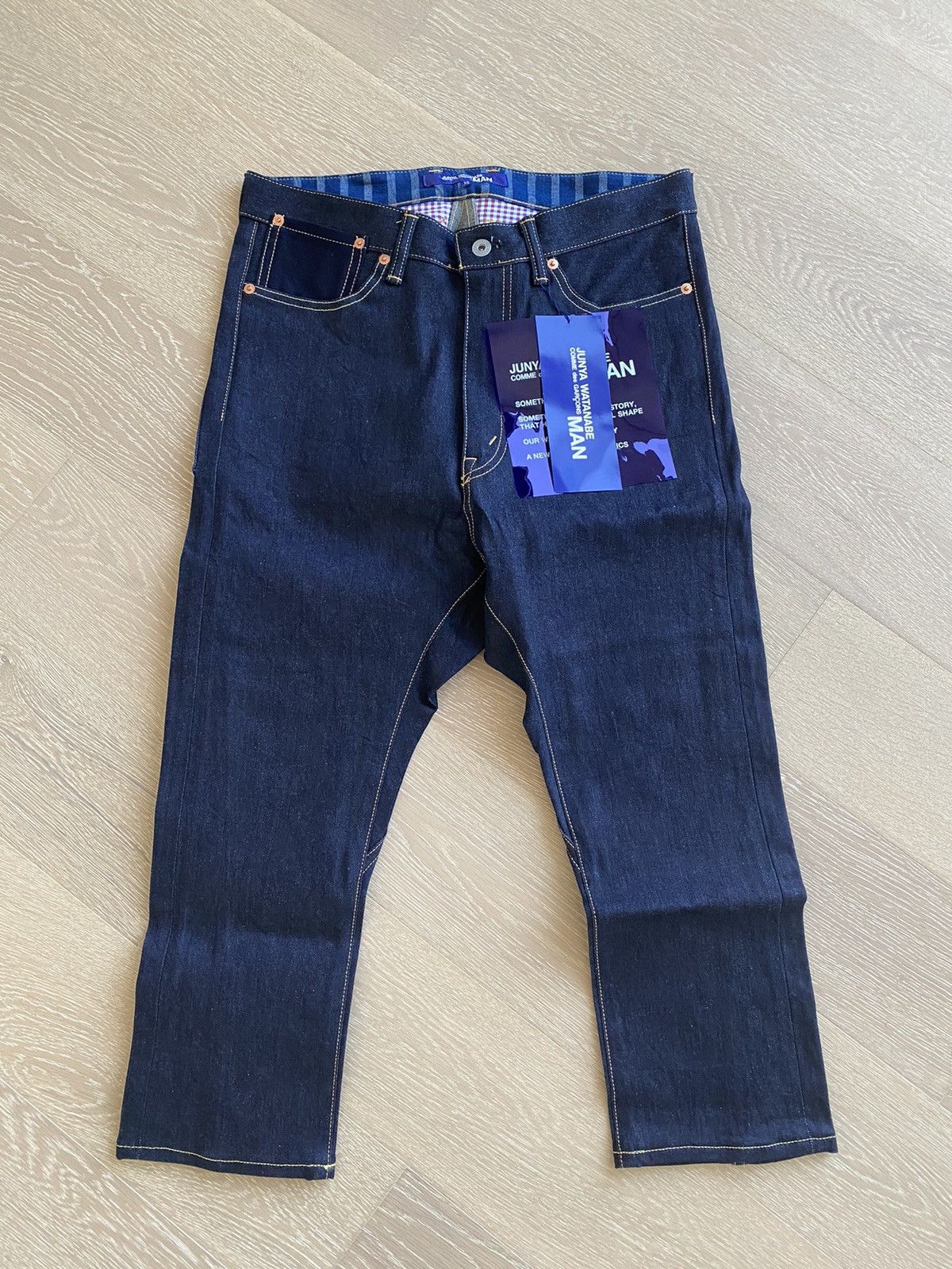 Junya Watanabe JUNYA WATANABE MAN COMME DES GARCONS Cropped Jeans Size US 30 / EU 46 - 1 Thumbnail