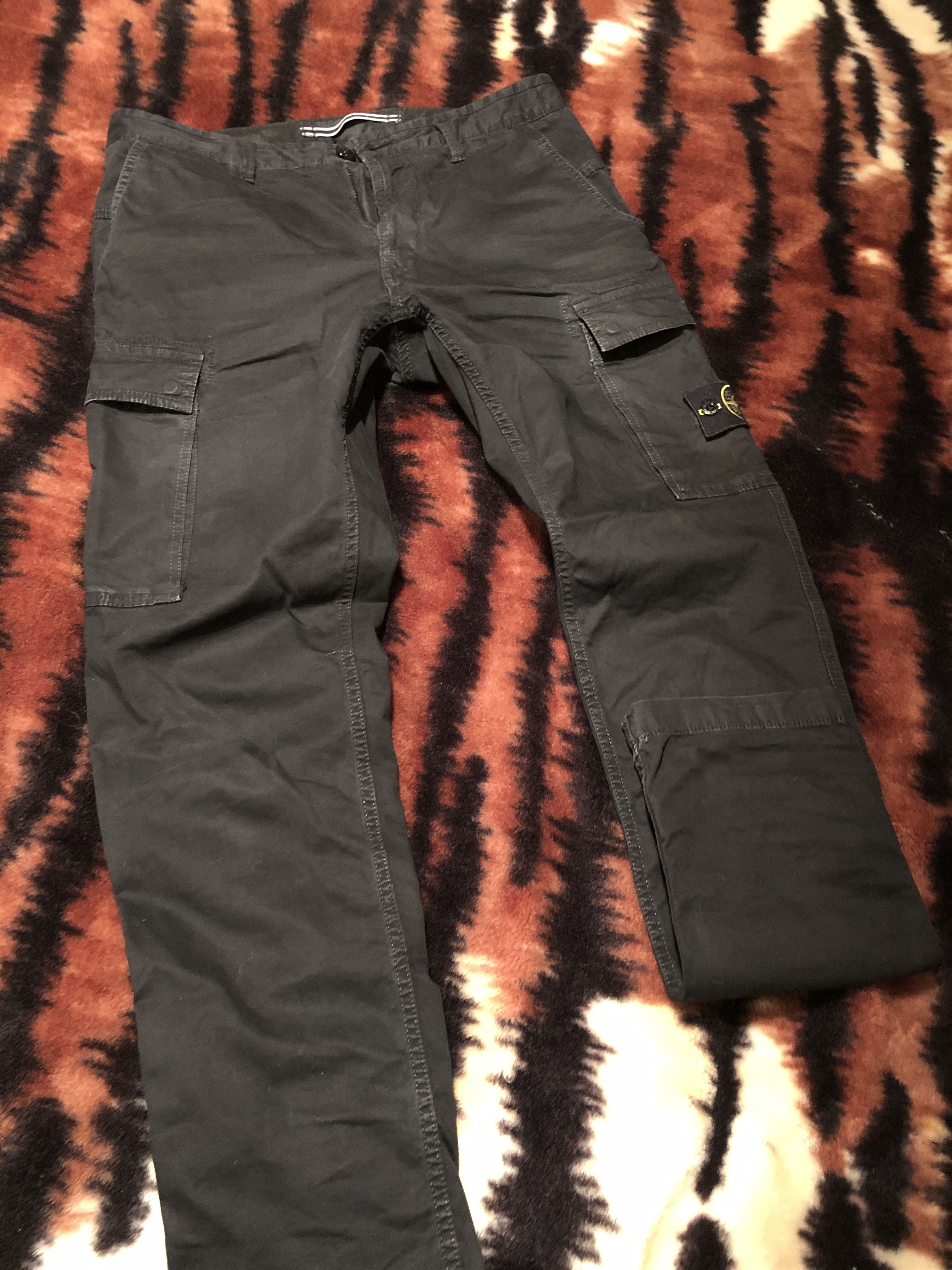 Stone Island Stone island stretch cargo pant -old effect- Size US 30 / EU 46 - 3 Thumbnail