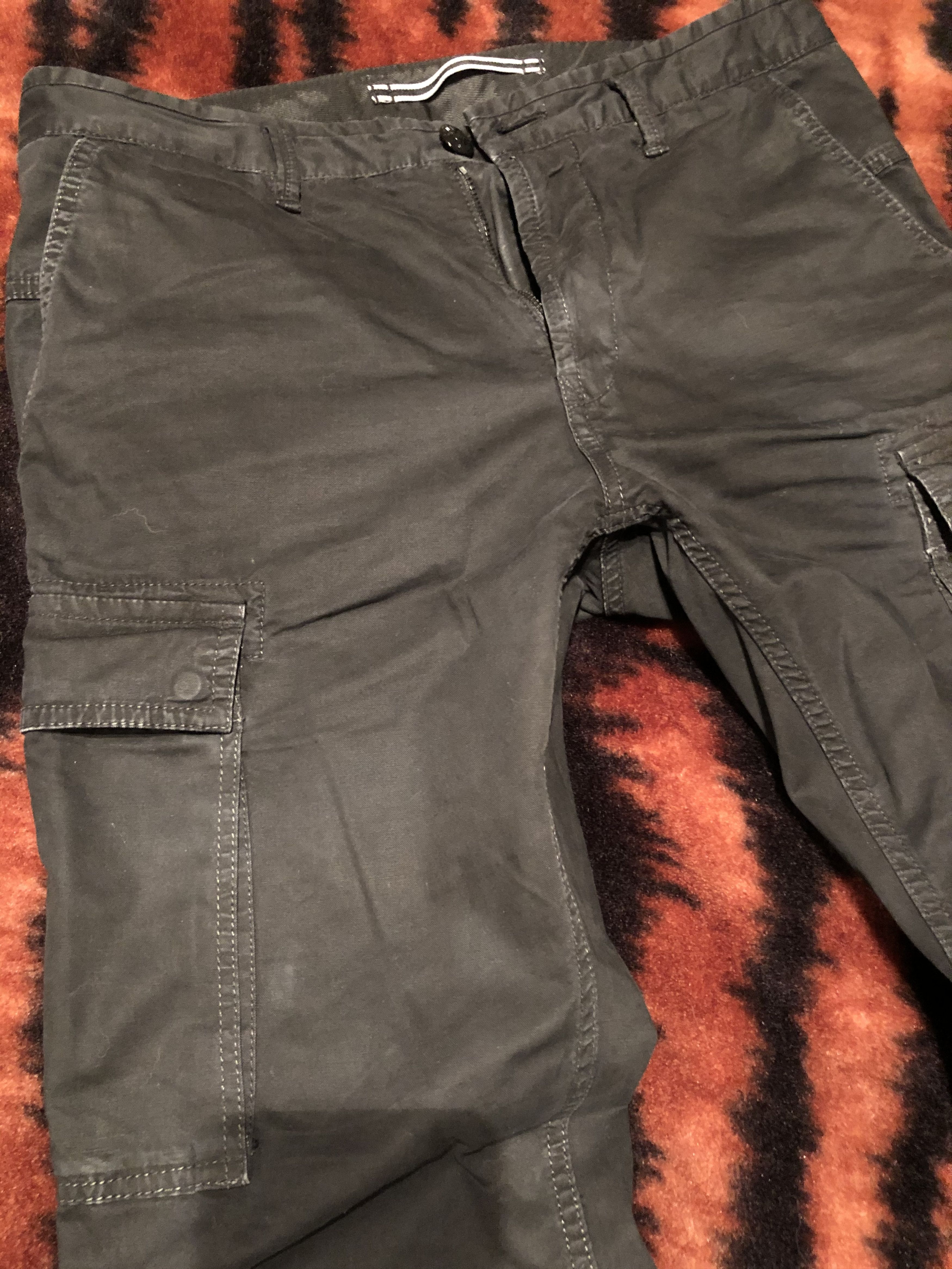 Stone Island Stone island stretch cargo pant -old effect- Size US 30 / EU 46 - 1 Thumbnail