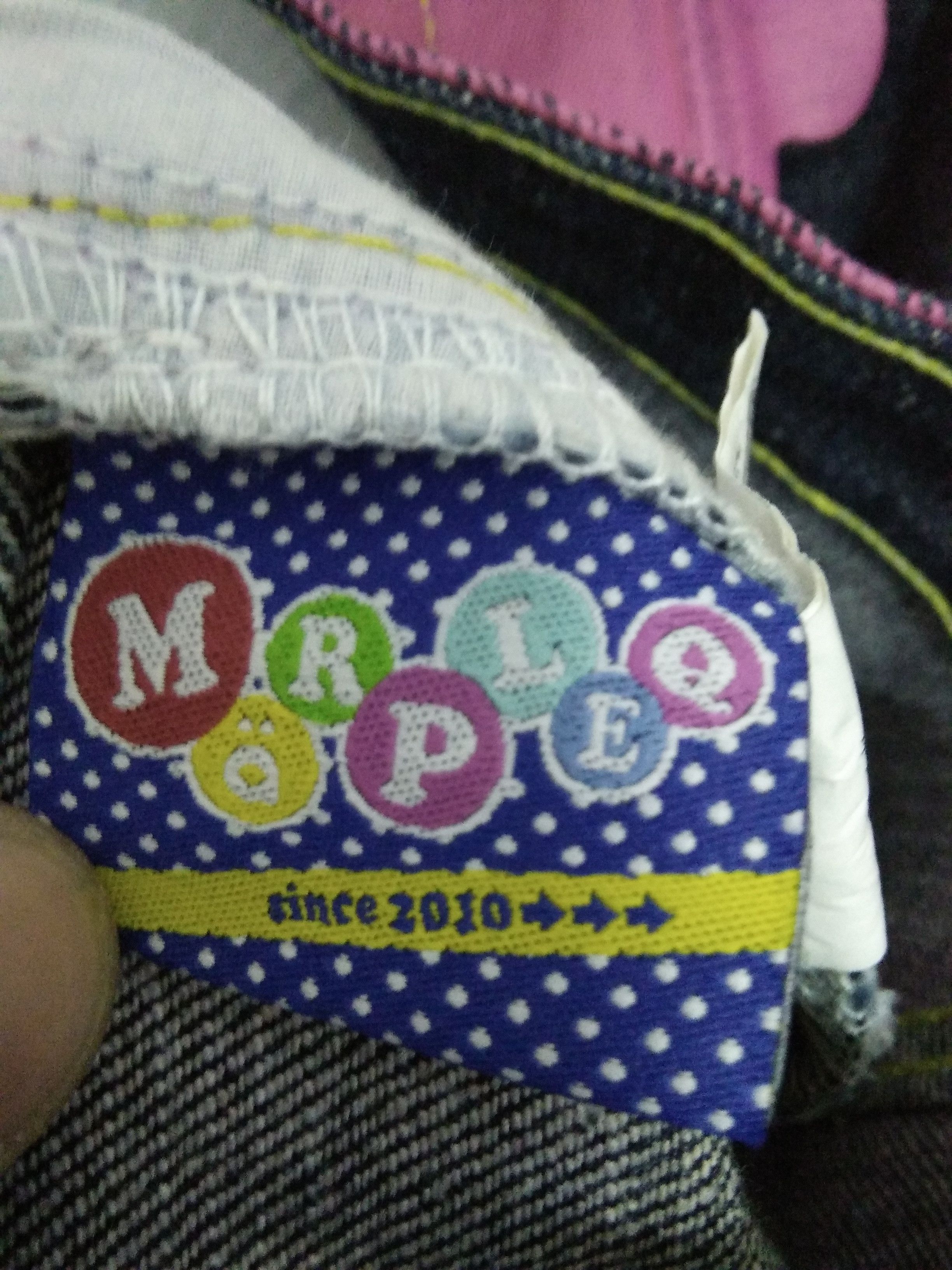 Japanese Brand MAD MONSTER x MORPLEQ DENIM PAINT (A786) Size US 32 / EU 48 - 7 Thumbnail