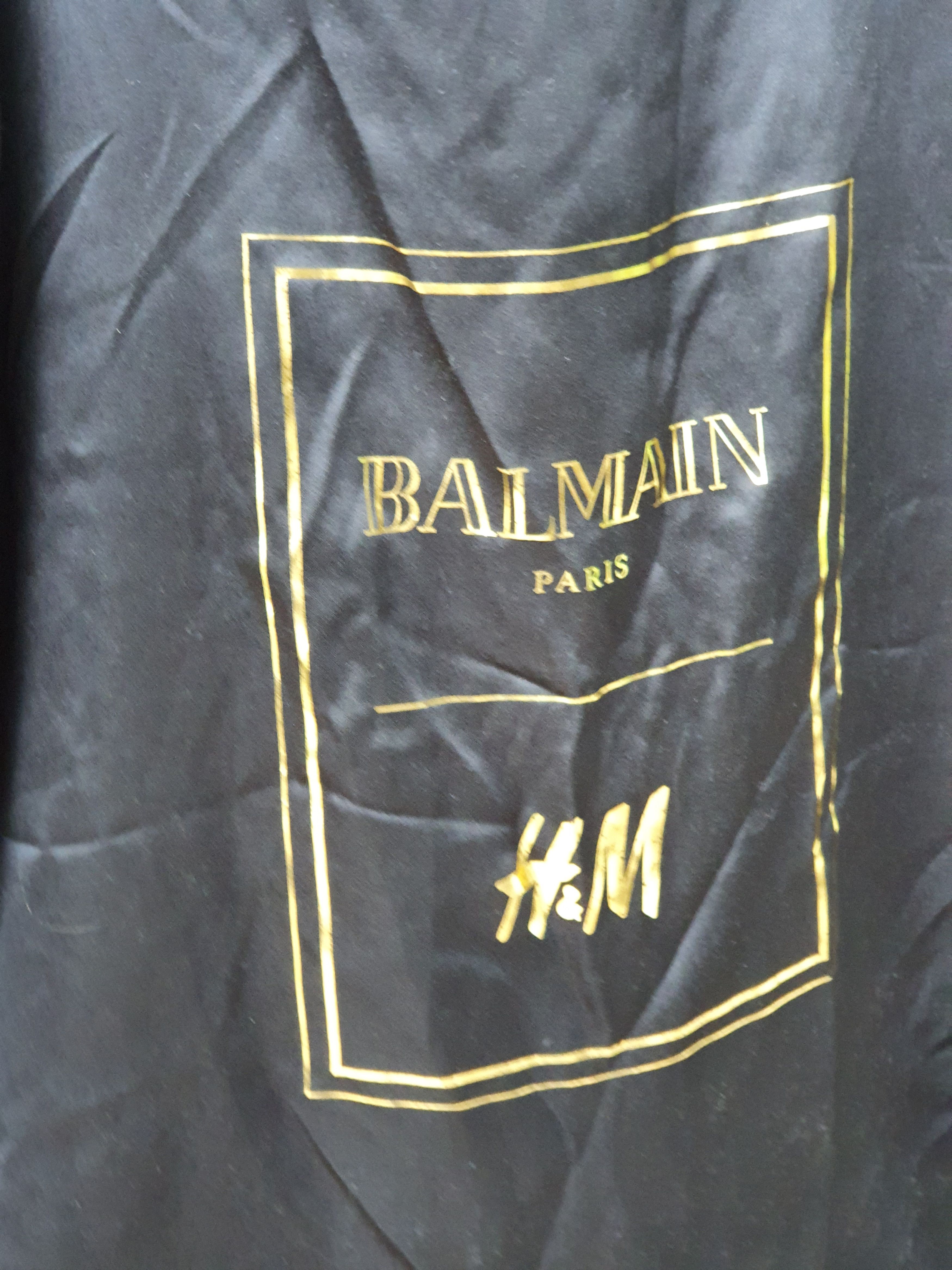 Balmain BALMAIN x H&M New Silk Suit / Garment Bag 57/ 146 cm Size ONE SIZE - 4 Thumbnail
