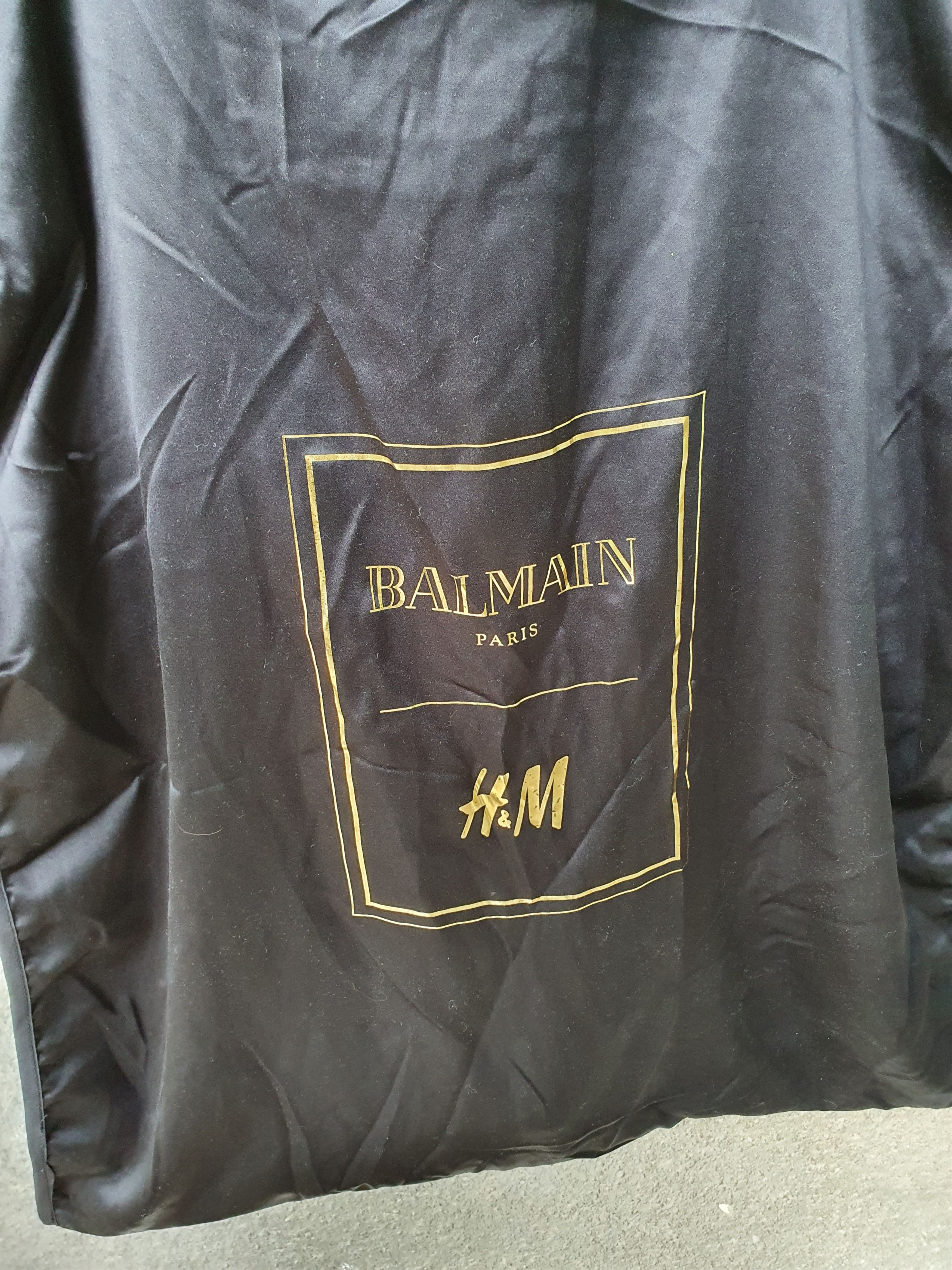 Balmain BALMAIN x H&M New Silk Suit / Garment Bag 57/ 146 cm Size ONE SIZE - 5 Thumbnail