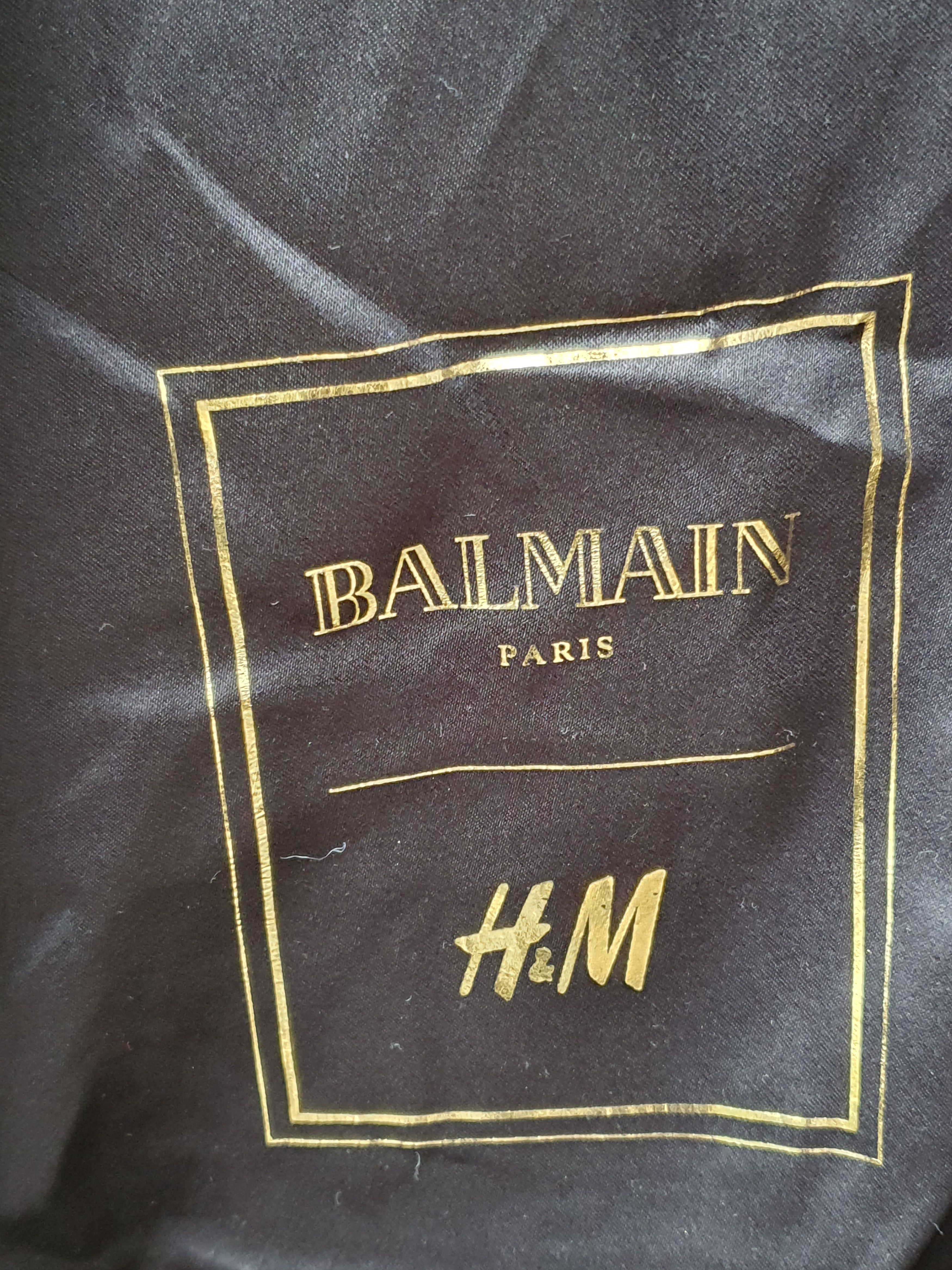 Balmain BALMAIN x H&M New Silk Suit / Garment Bag 57/ 146 cm Size ONE SIZE - 9 Thumbnail