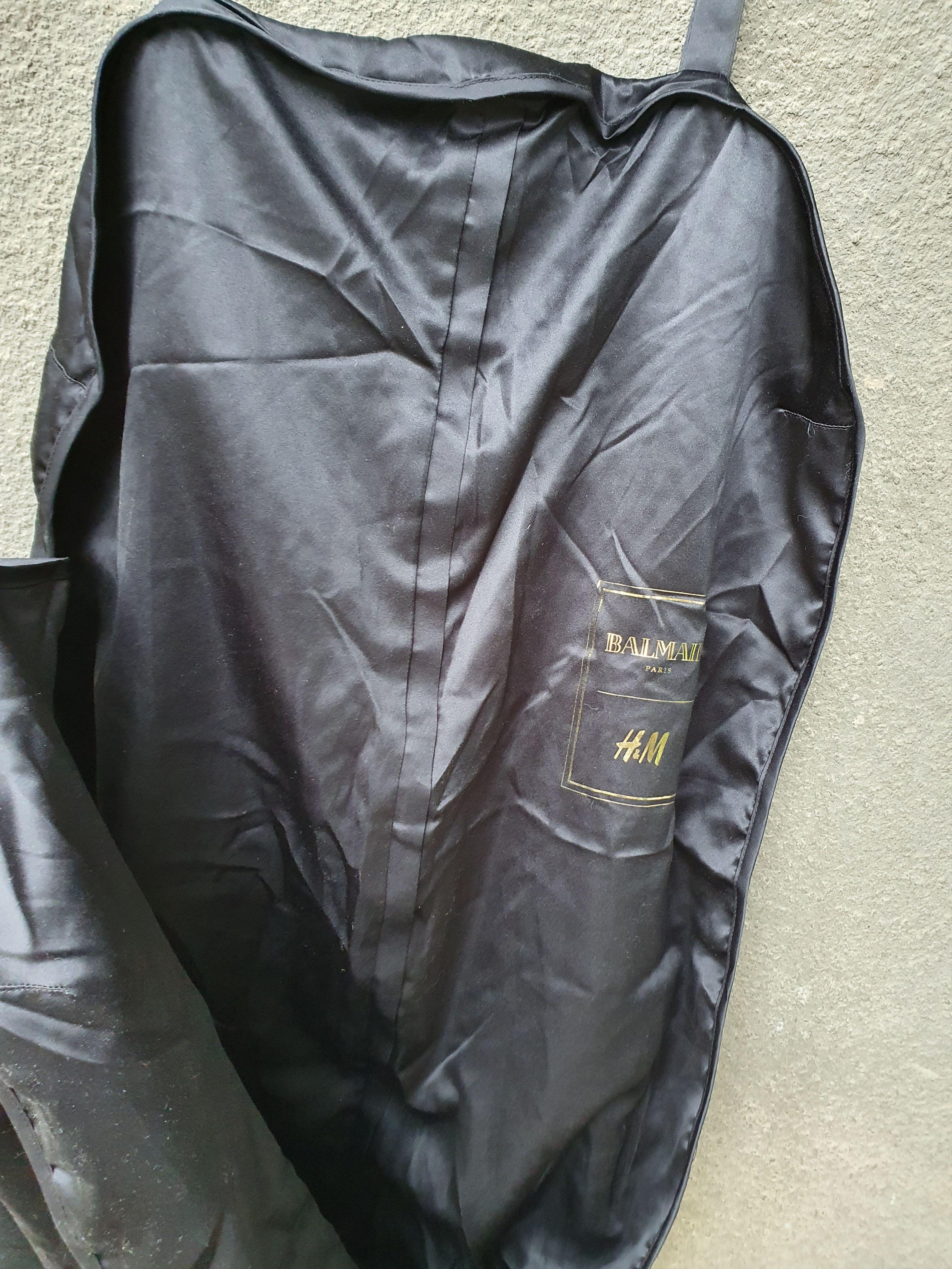 Balmain BALMAIN x H&M New Silk Suit / Garment Bag 57/ 146 cm Size ONE SIZE - 7 Thumbnail