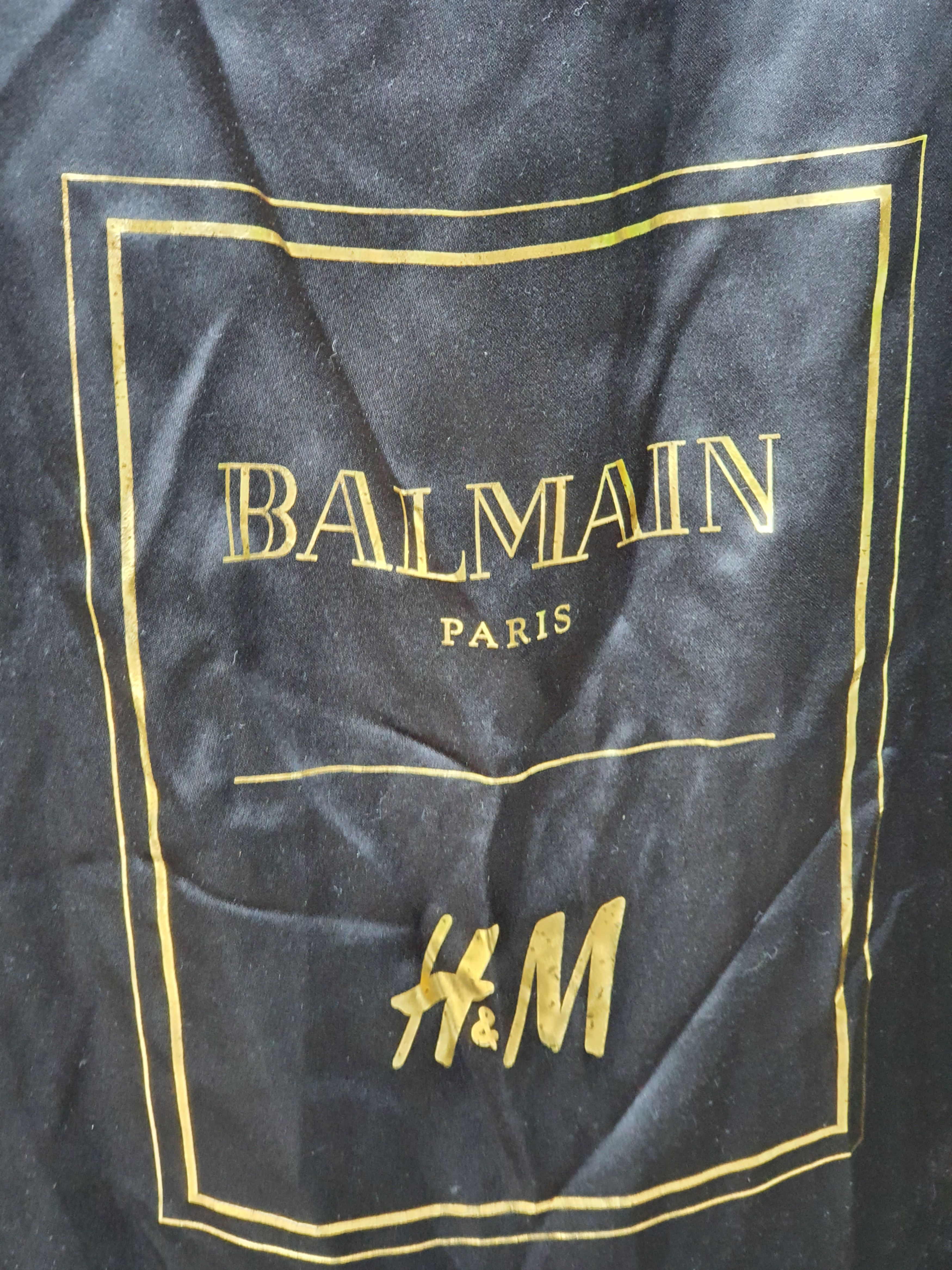 Balmain BALMAIN x H&M New Silk Suit / Garment Bag 57/ 146 cm Size ONE SIZE - 2 Thumbnail