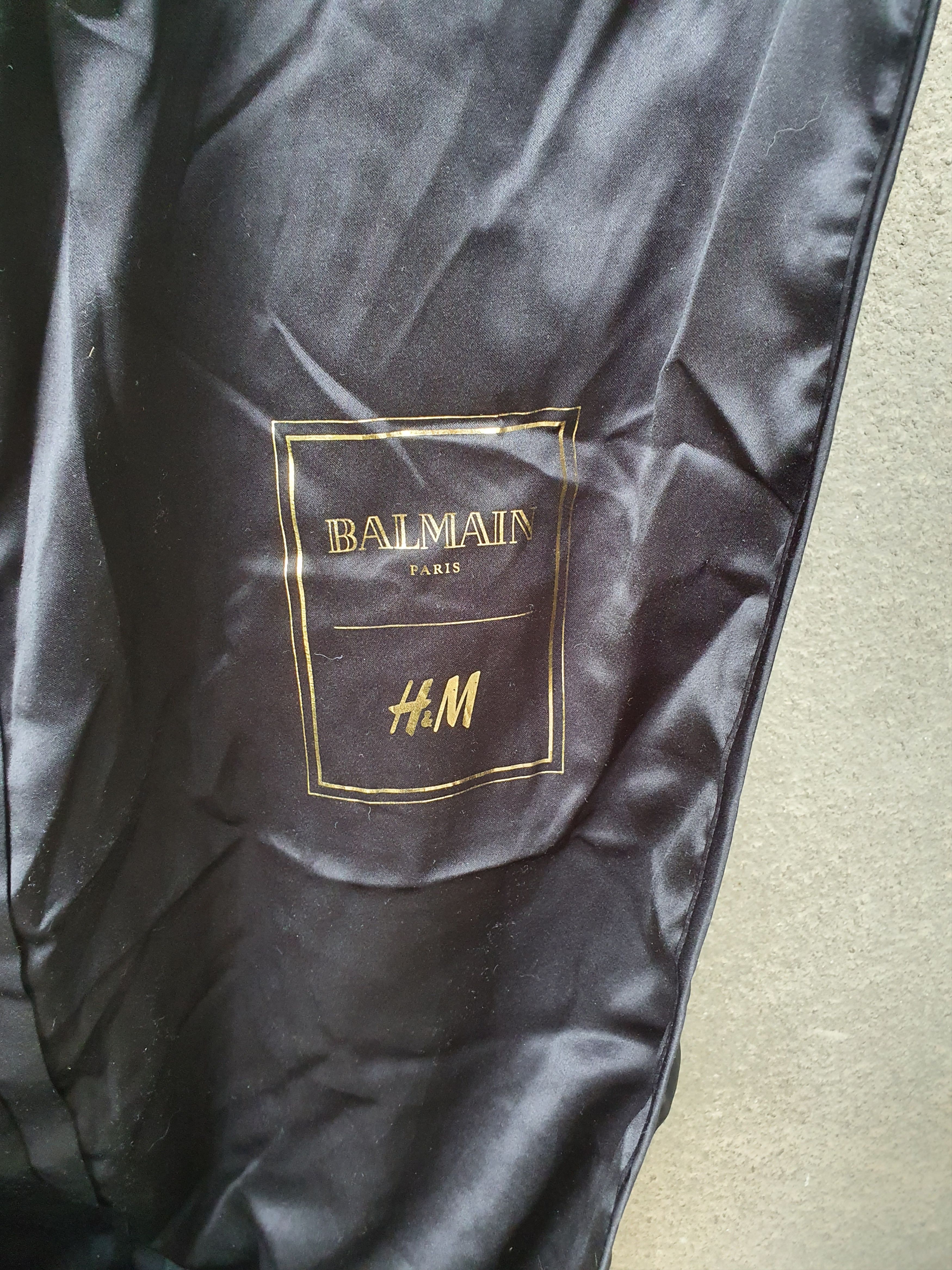 Balmain BALMAIN x H&M New Silk Suit / Garment Bag 57/ 146 cm Size ONE SIZE - 8 Thumbnail