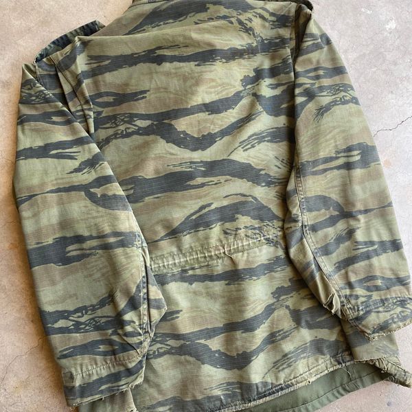 Vintage M65 Vietnam War Era Tiger Stripe Field Jacket | Grailed