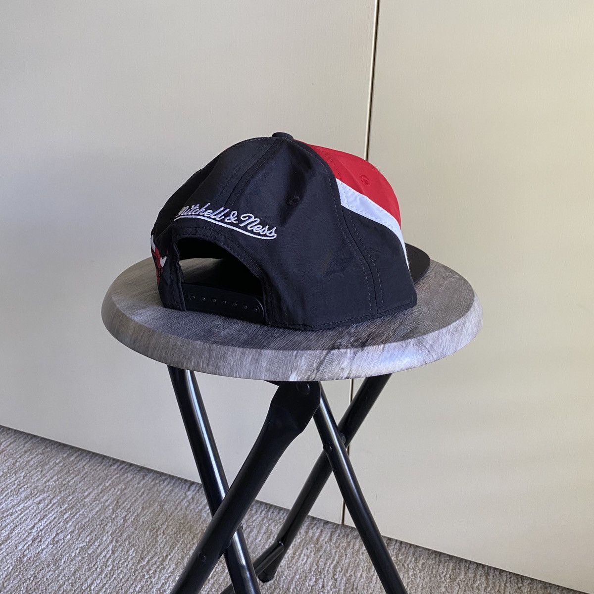 Mitchell & Ness Mitchell & Ness Chicago Bulls Nylon Snapback NBA Jordan Size ONE SIZE - 3 Thumbnail
