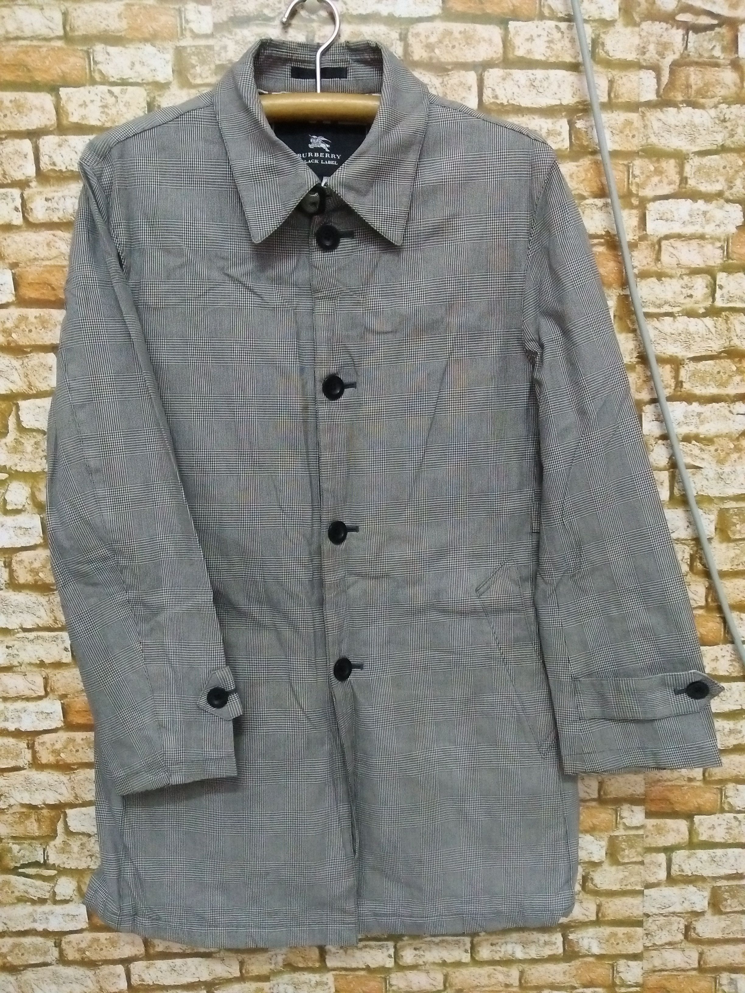 Burberry BURBERRY BLACK LABEL LONG JACKET CHECKER (A959) Size US M / EU 48-50 / 2 - 1 Thumbnail