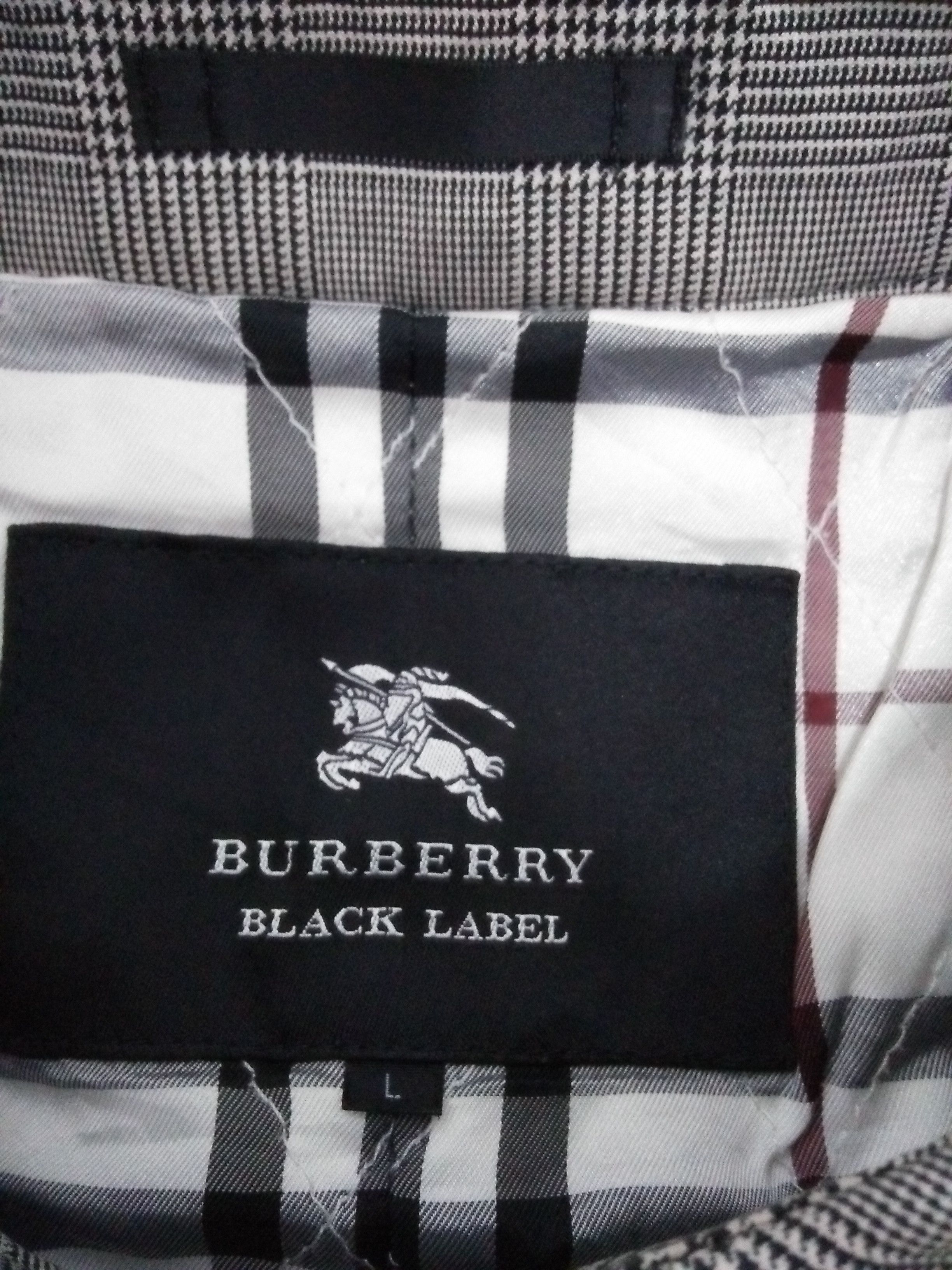 Burberry BURBERRY BLACK LABEL LONG JACKET CHECKER (A959) Size US M / EU 48-50 / 2 - 6 Thumbnail