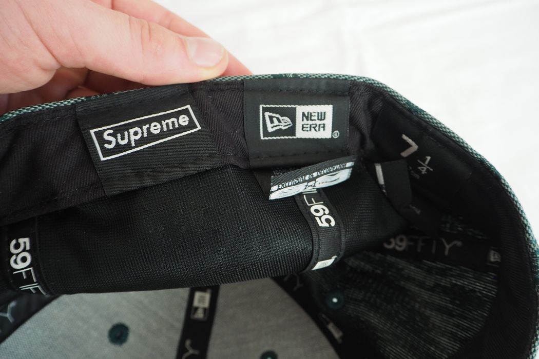 Supreme Dollar Monogram Box Logo Cap 7 1/4 | Grailed