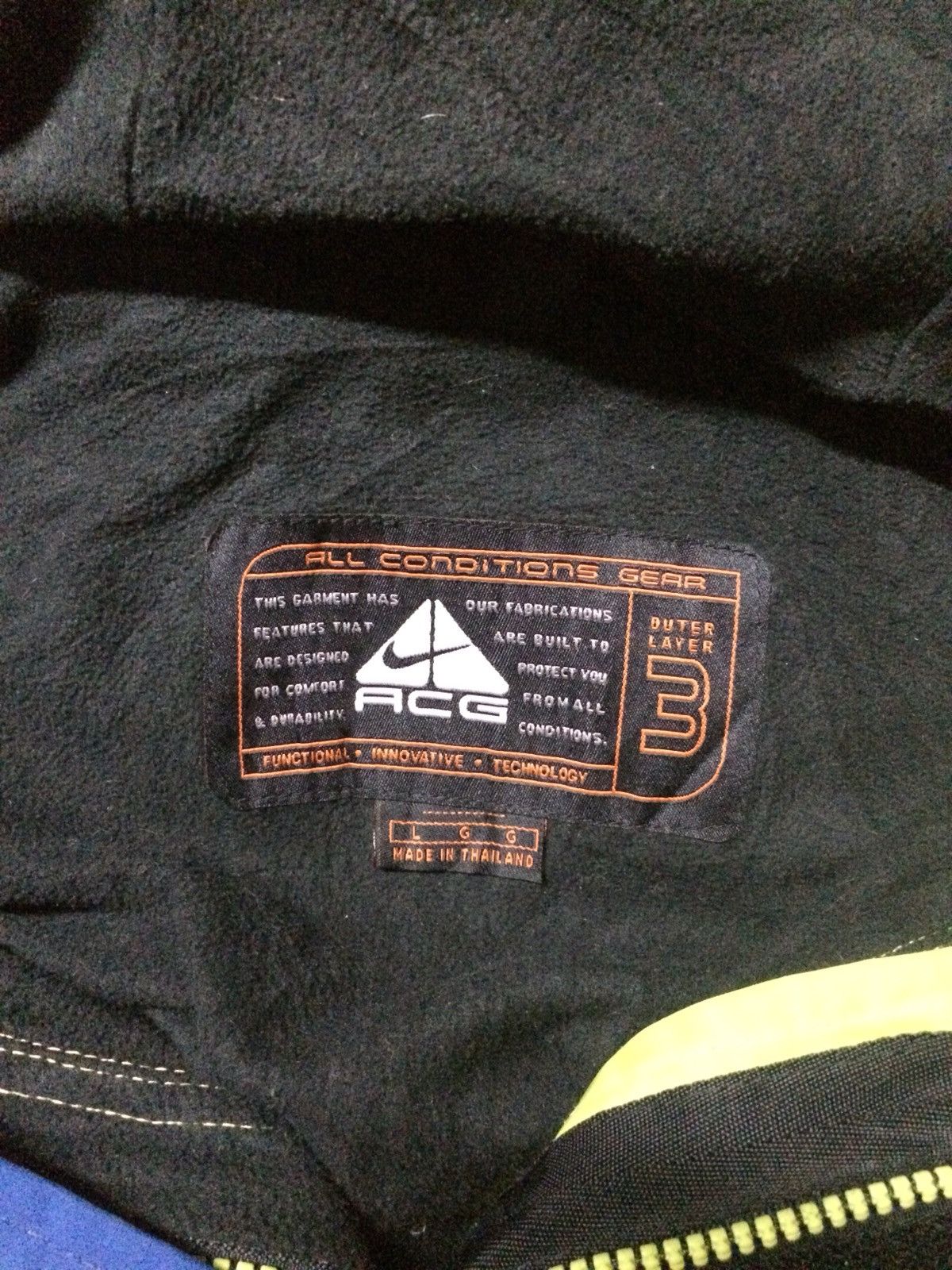 Nike ACG VINTAGE NIKE ACG HALF ZIPPER JACKET Size US L / EU 52-54 / 3 - 7 Thumbnail