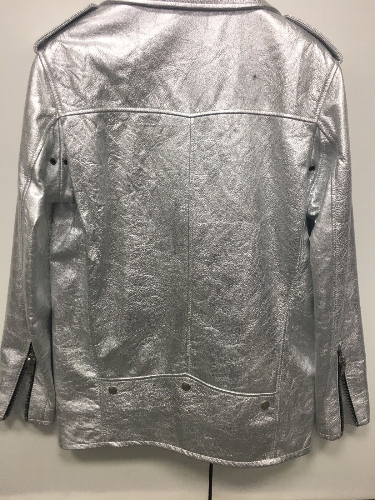 Saint Laurent Paris SAMPLE LEATHER JACKET Size US S / EU 44-46 / 1 - 3 Thumbnail