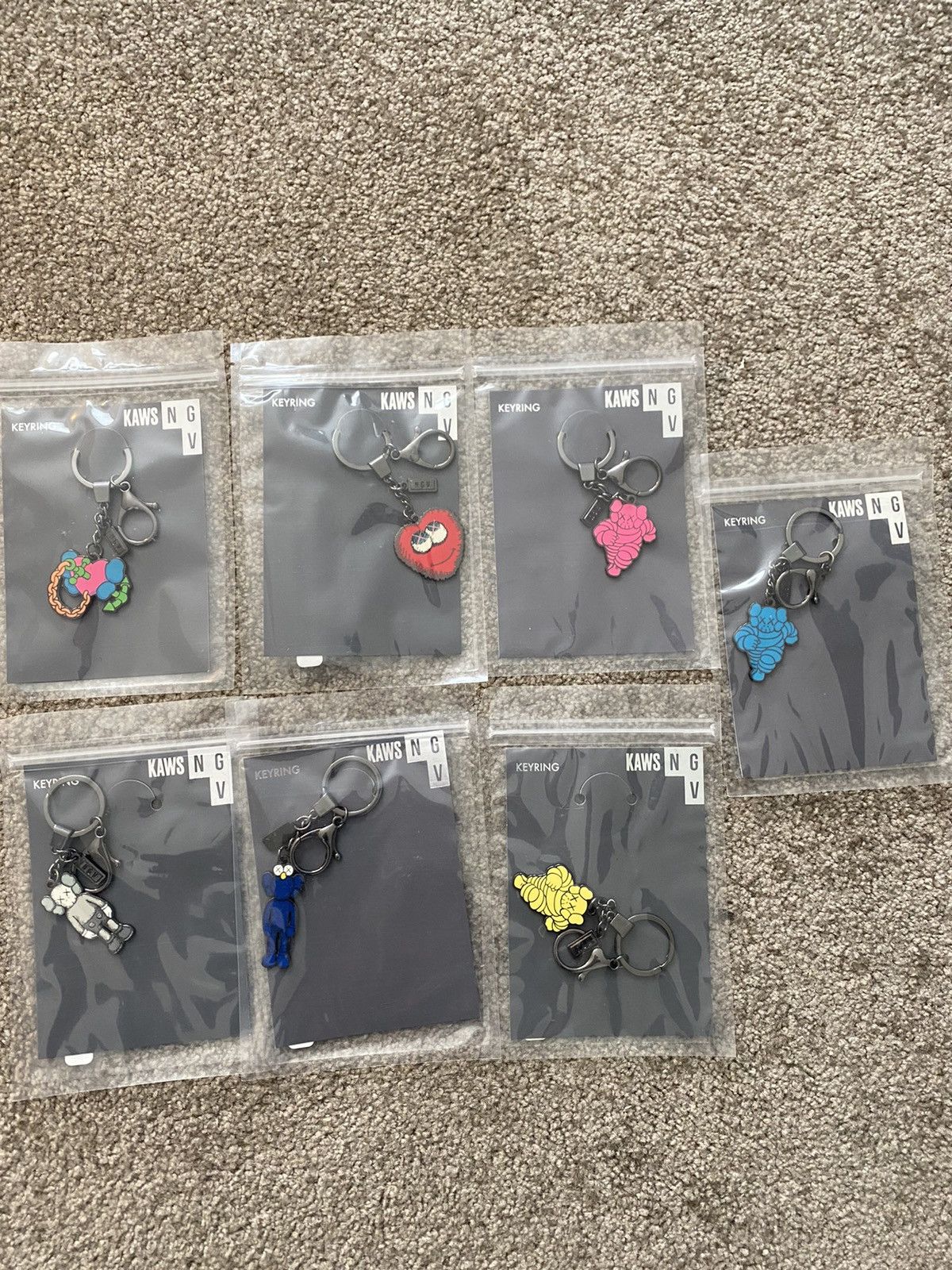Kaws Kaws Ngv Keychain | Grailed