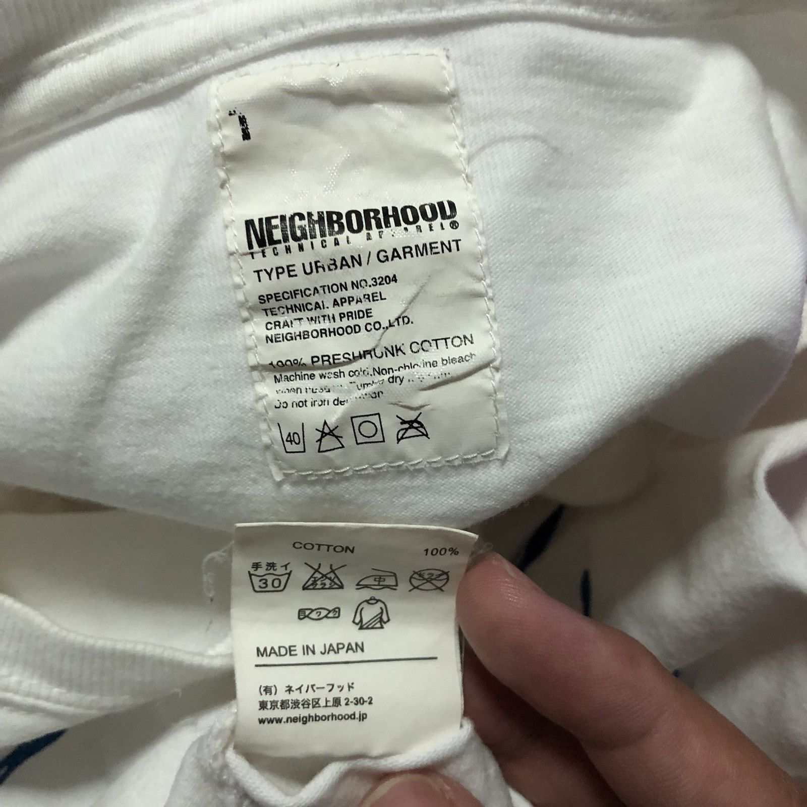 Neighborhood Neighborhood “Hoods” Tee Size US S / EU 44-46 / 1 - 6 Thumbnail