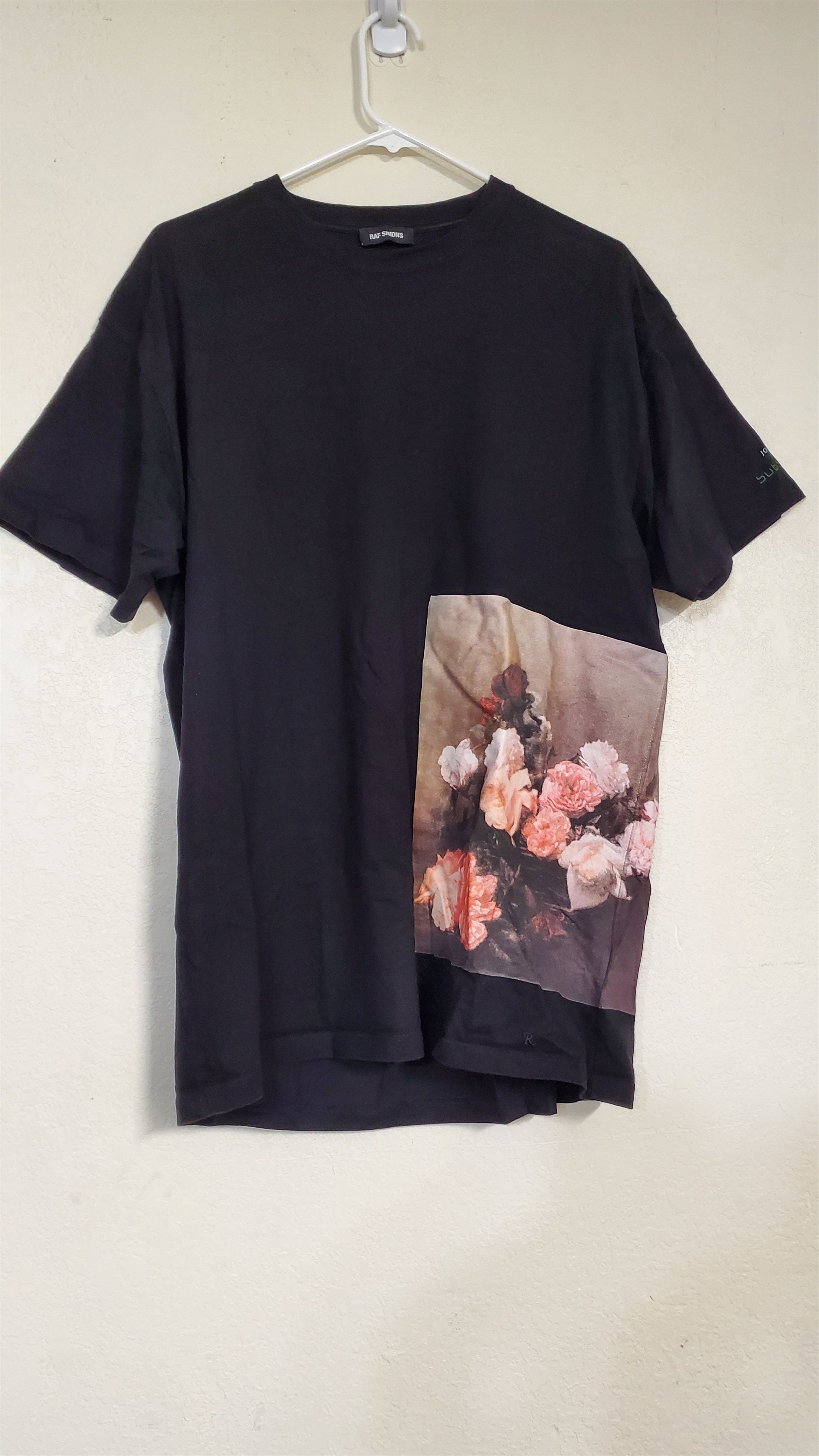 Raf Simons Raf Simons x Joy Division Flower T-Shirt | Grailed
