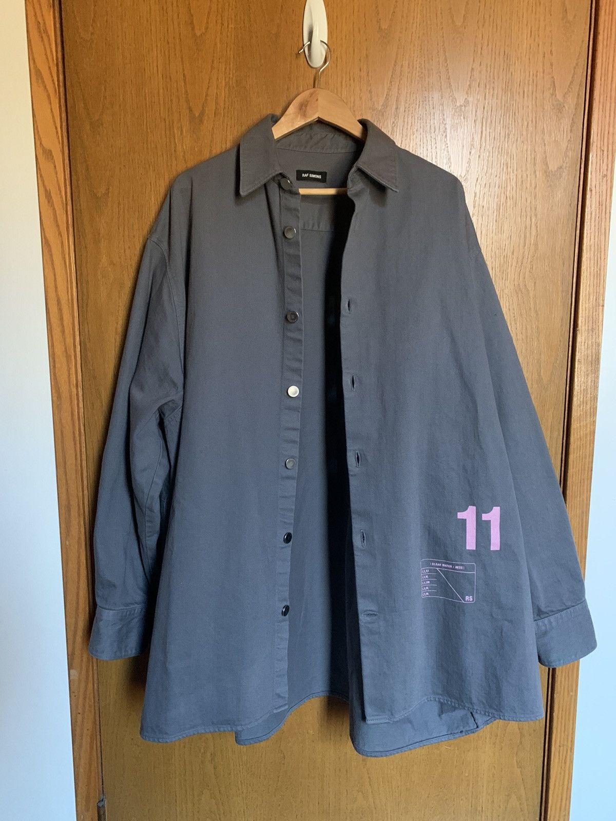 Raf Simons A/W 18 Oversized Denim Shirt Jacket Raf Simons A/W 18 Oversized Denim Shirt Jacket