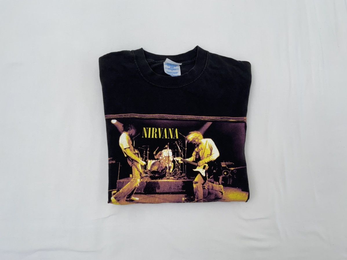 Vintage Nirvana vintage tee Size US L / EU 52-54 / 3 - 1 Thumbnail