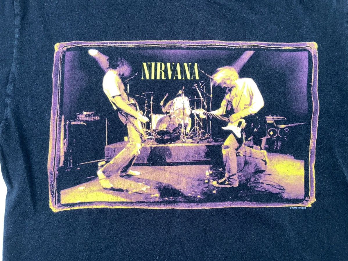 Vintage Nirvana vintage tee Size US L / EU 52-54 / 3 - 3 Thumbnail