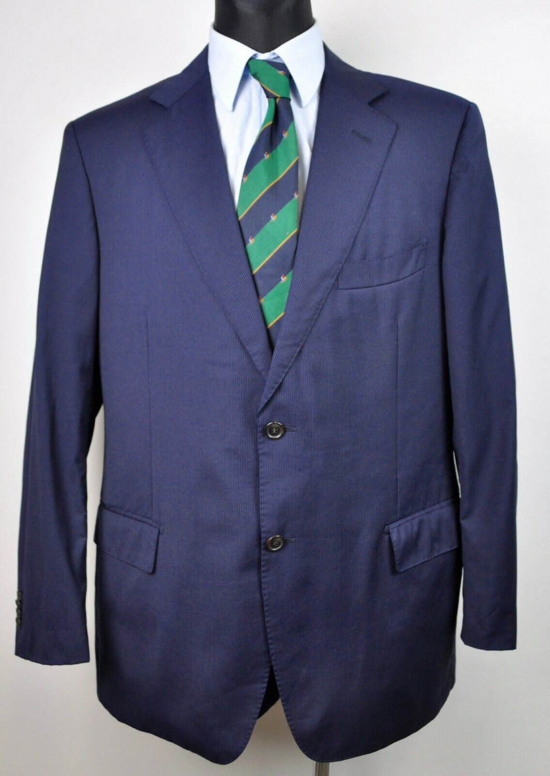 Suitsupply SUIT SUPPLY Super 110's Wool Blazer Blue Suit Jacket Coat Size 44R - 1 Thumbnail
