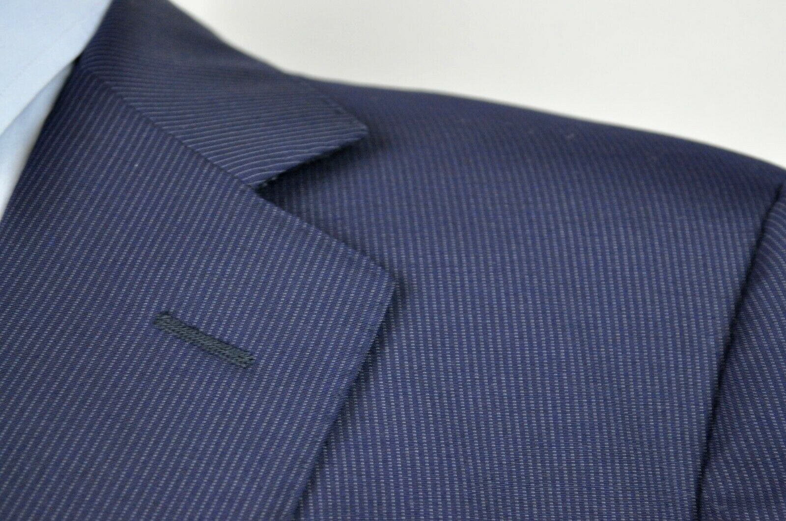 Suitsupply SUIT SUPPLY Super 110's Wool Blazer Blue Suit Jacket Coat Size 44R - 4 Thumbnail