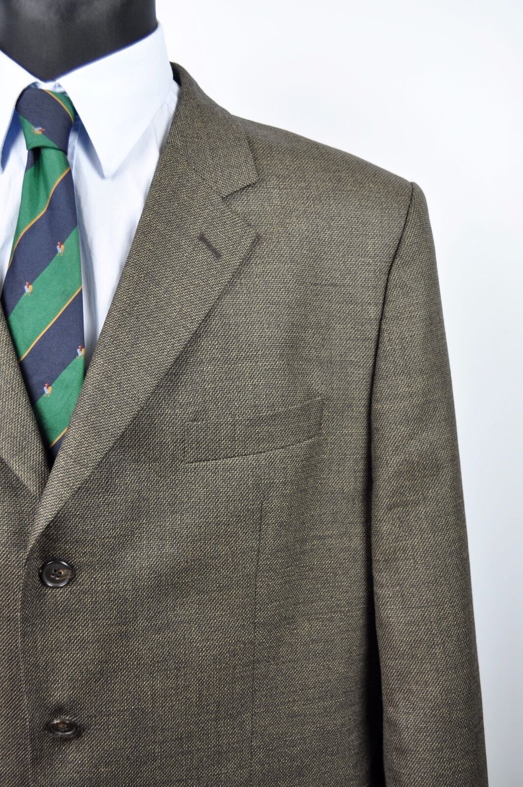 Designer × Other CHRISTIAN BERG Textured Blazer Wool Jacket Suit top Sakko Size 46R - 3 Thumbnail