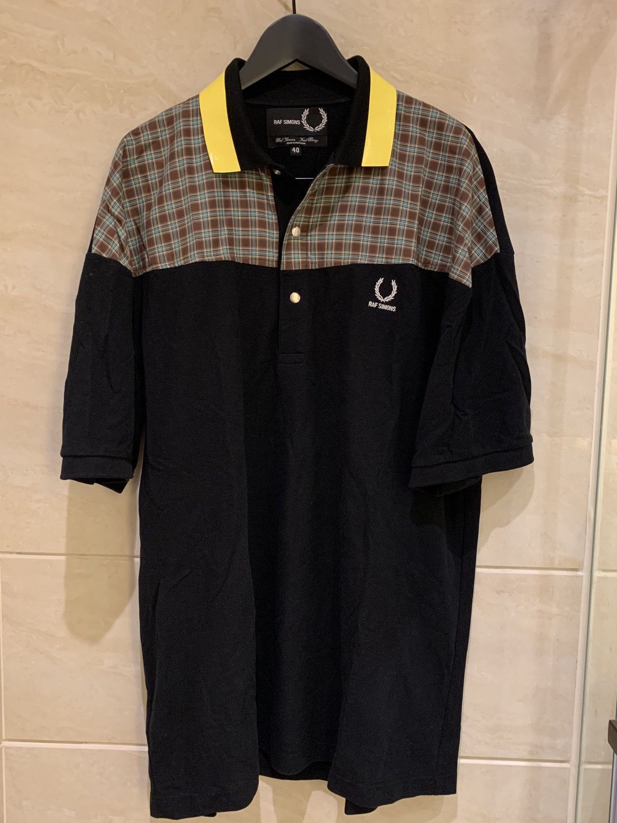 fredperry OVERSIZED PIQUE SHIRT Lサイズ fredperry OVERSIZED PIQUE SHIRT Lサイズ