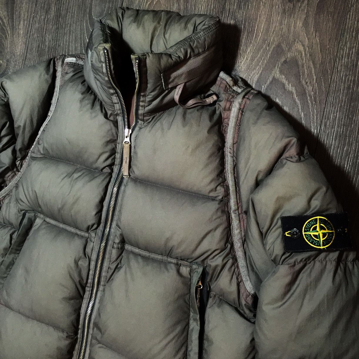 Stone Island STONE ISLAND Goose Down Bomber Jacket XL size L
