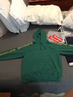 Supreme metallic rib discount hoodie