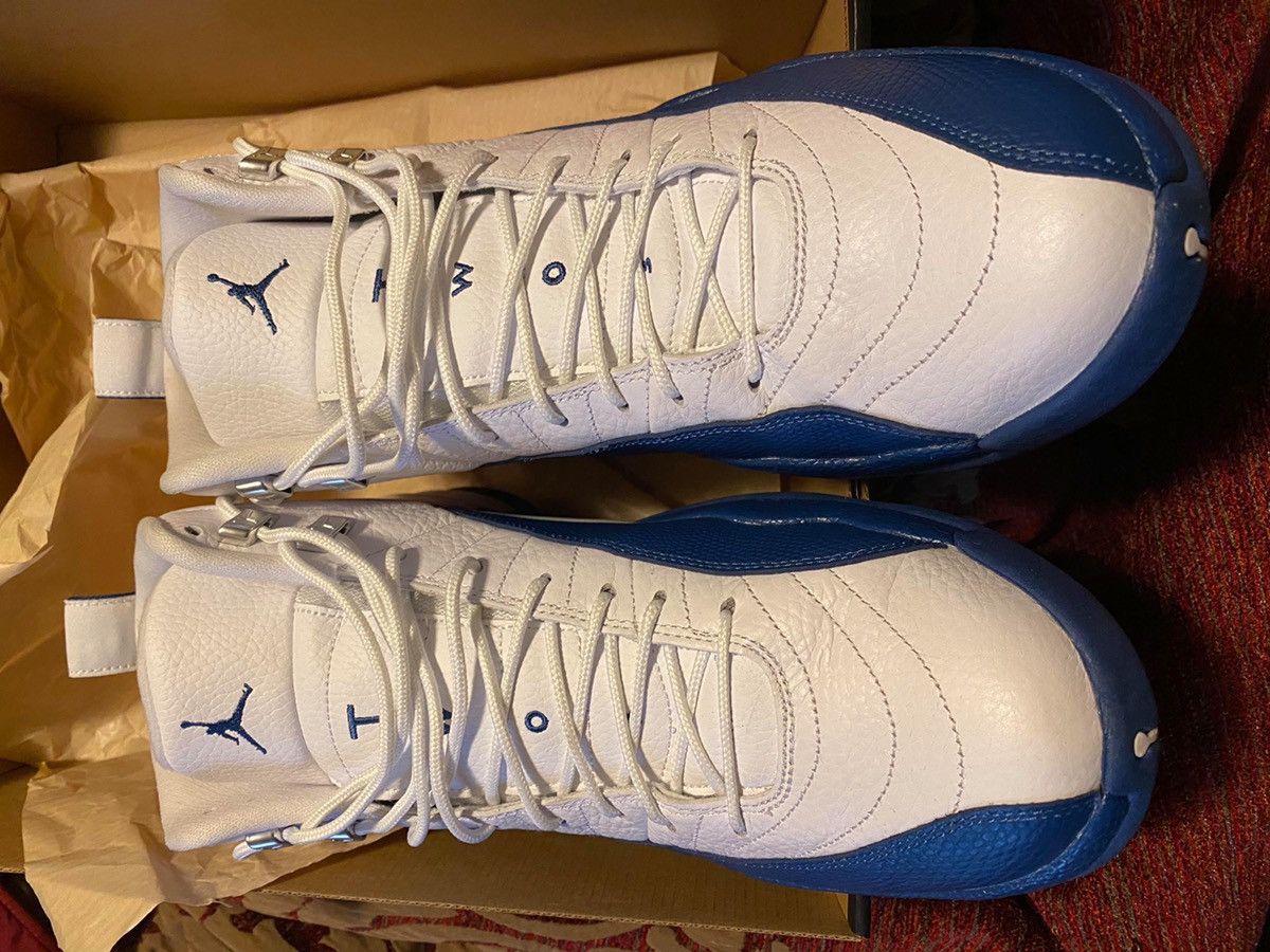 Jordan Brand × Nike Air Jordan 12 Retro “French Blue” 2016 Size US 13 / EU 46 - 2 Thumbnail