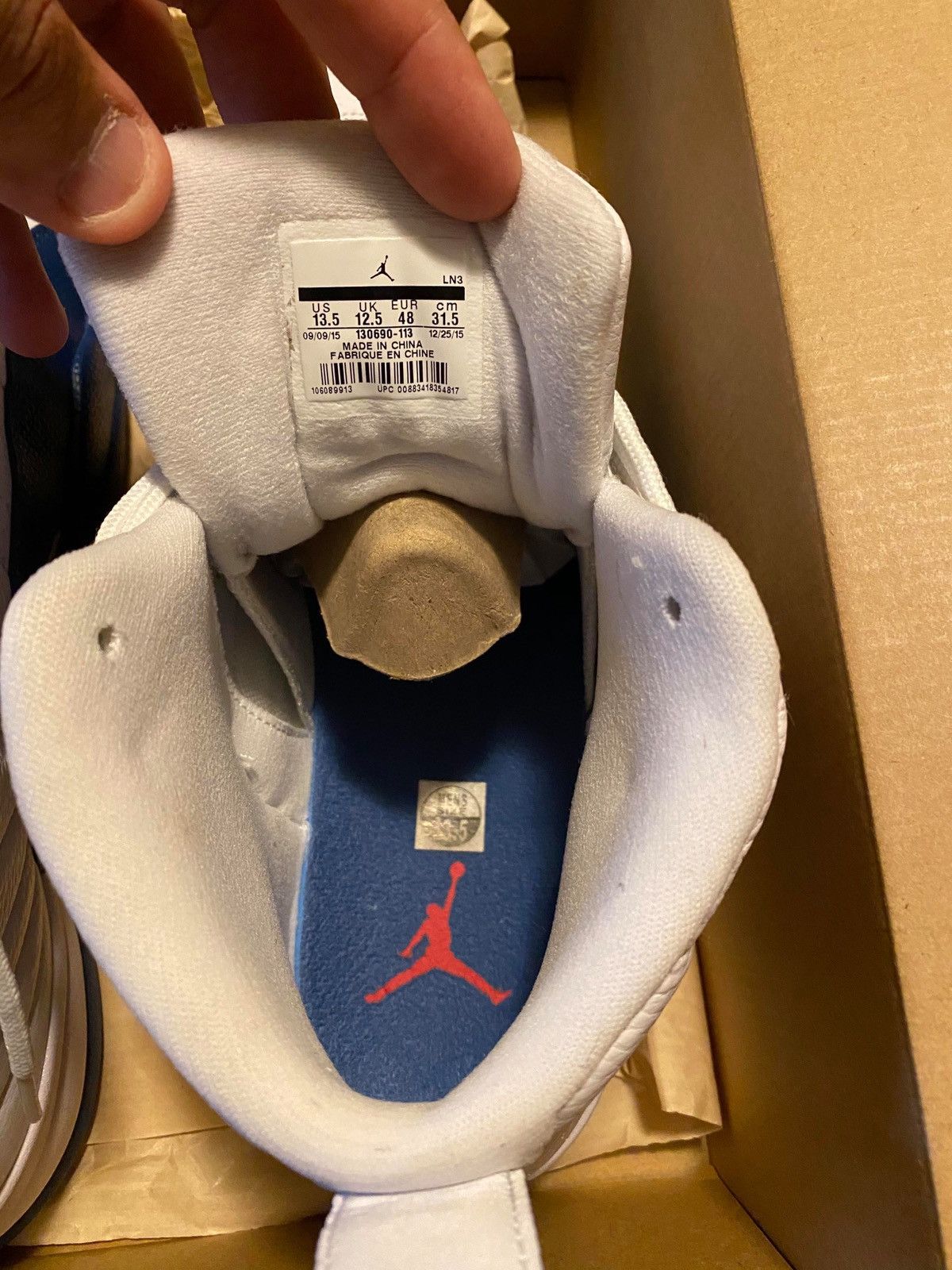 Jordan Brand × Nike Air Jordan 12 Retro “French Blue” 2016 Size US 13 / EU 46 - 4 Thumbnail