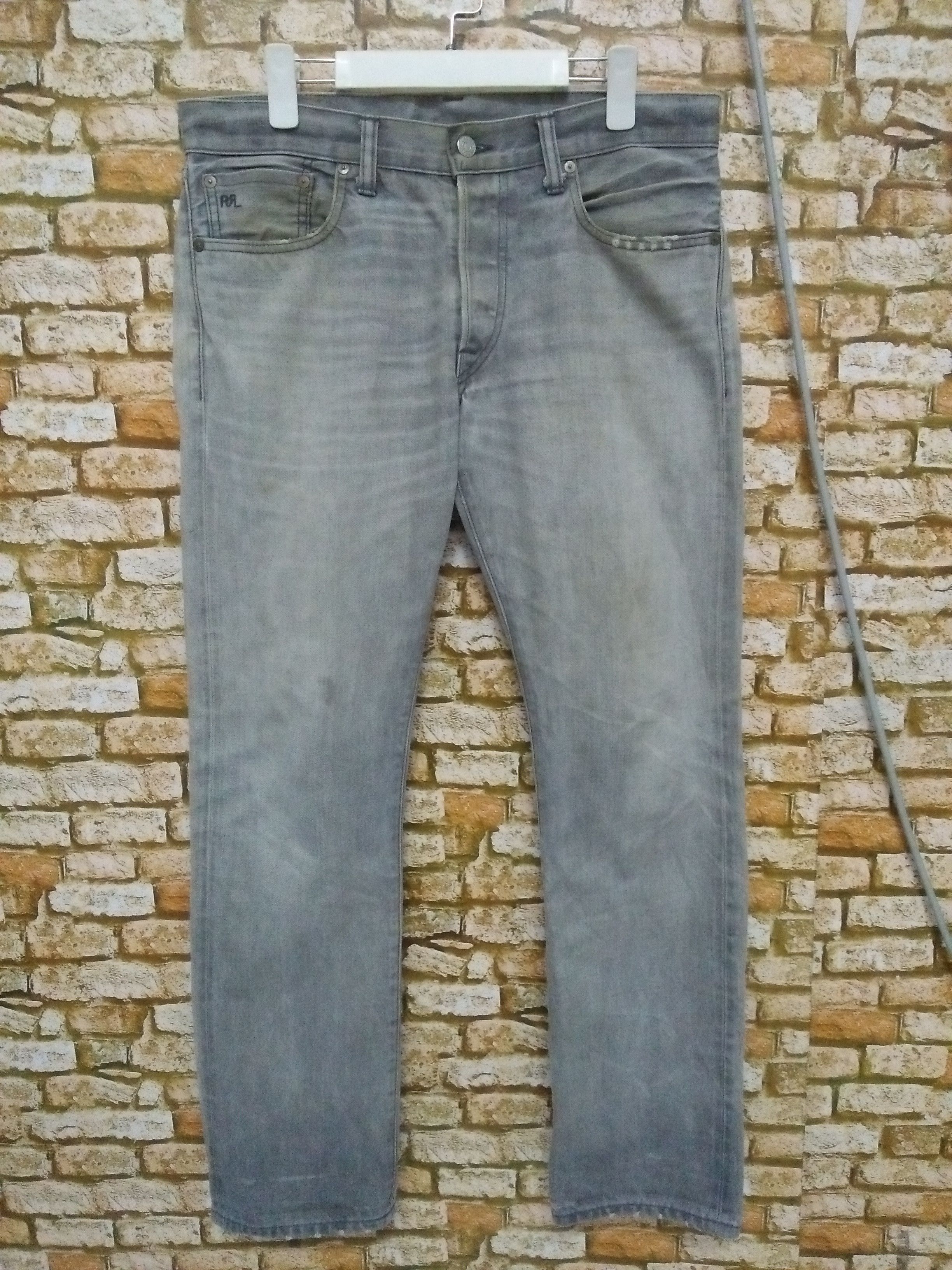RRL Ralph Lauren RRL POLO RALPH LAUREN DOUBLE R SELVEDGE DENIM (B199) w35 Size US 35 - 2 Thumbnail
