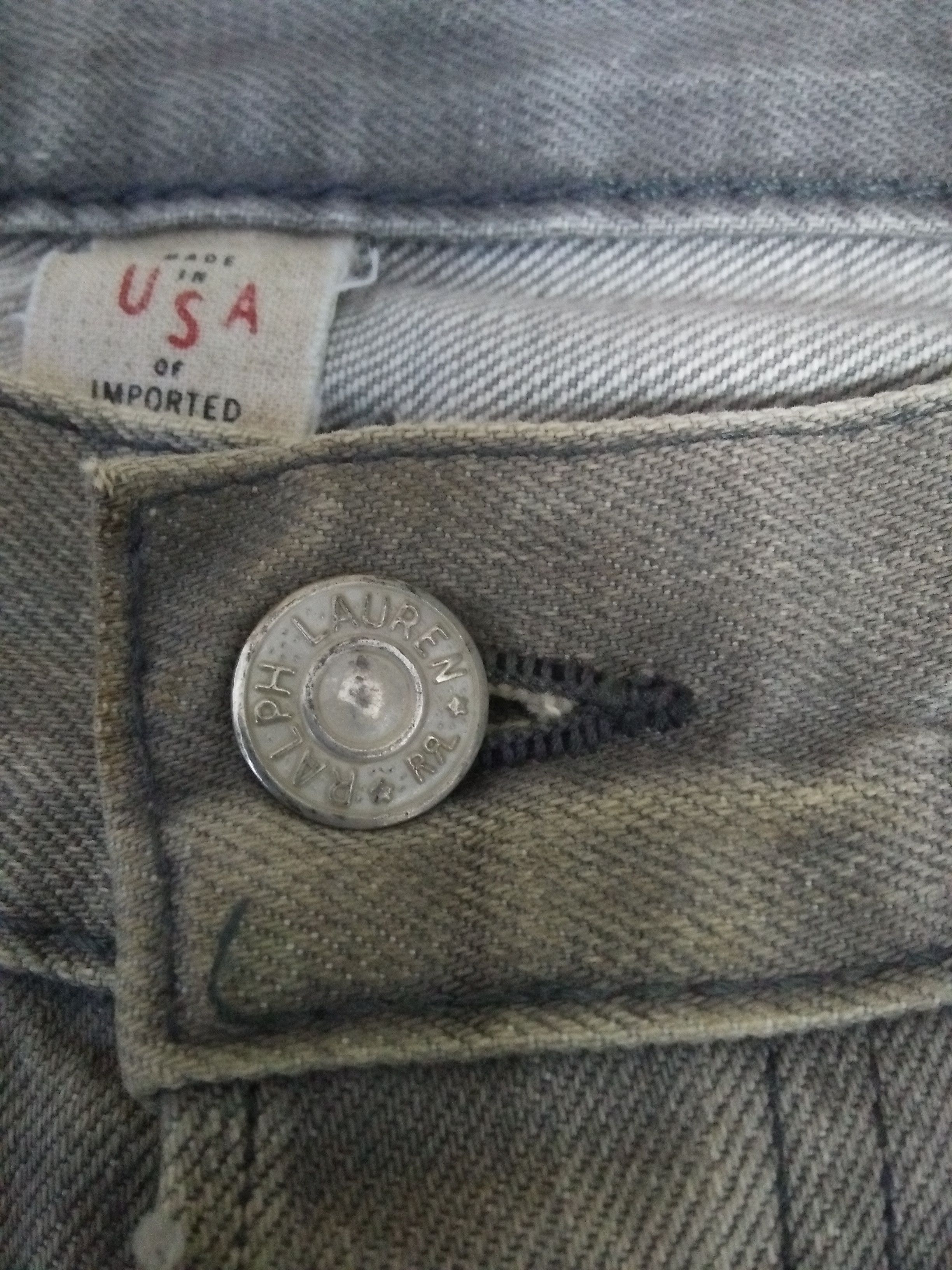 RRL Ralph Lauren RRL POLO RALPH LAUREN DOUBLE R SELVEDGE DENIM (B199) w35 Size US 35 - 5 Thumbnail